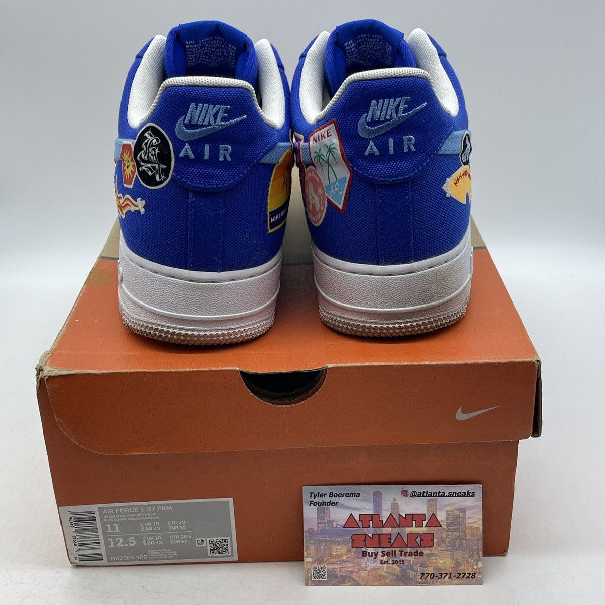 Nike Air Force 1 Los Angeles Size US 11 / EU 44 - 3 Thumbnail