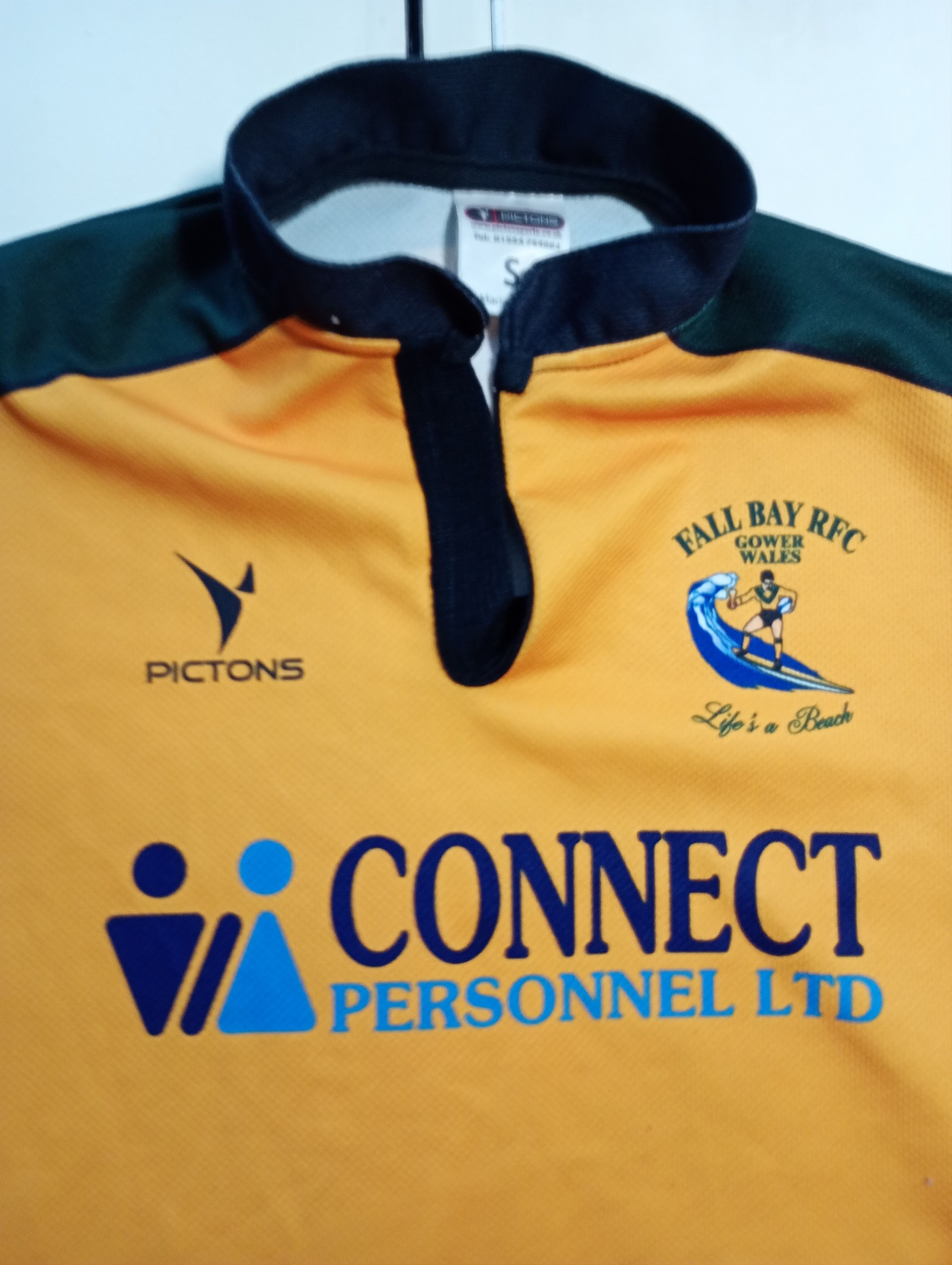 Vintage Pictons Fall Bay RFC Rugby Shirt Vintage Size US S / EU 44-46 / 1 - 6 Thumbnail