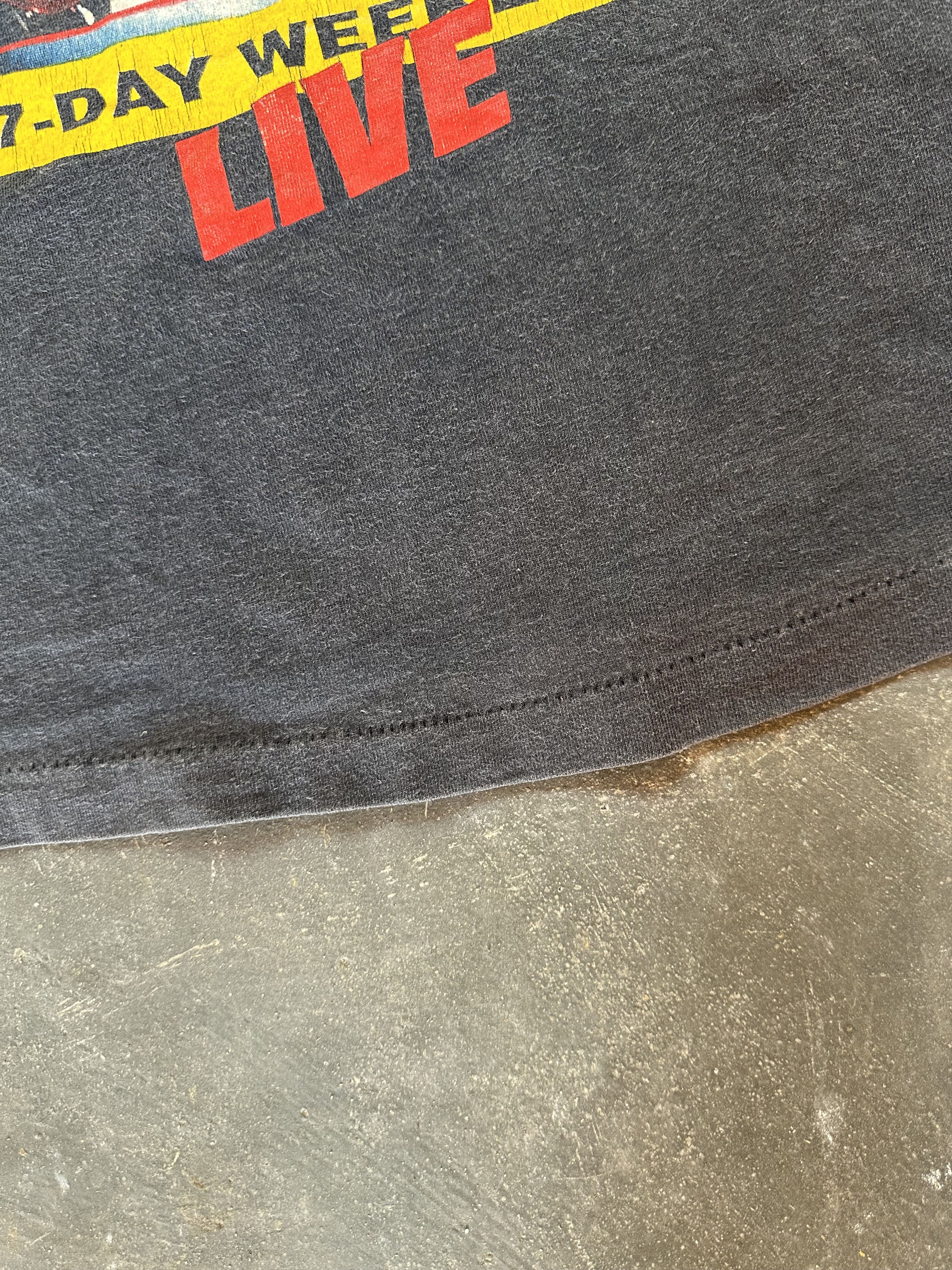Band Tees Vintage 90s Def Leppard 1992 “7-Day Weekend Tour” Rock Tee Size US L / EU 52-54 / 3 - 5 Thumbnail