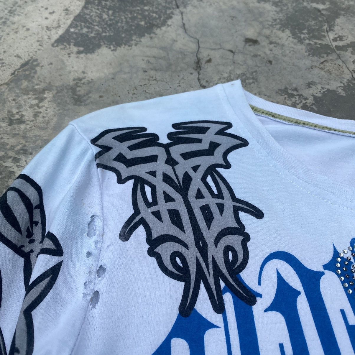 If Six Was Nine ⚡️ELECTRIC SHOCK⚡️ Diamond Studded Long Leeves Size US M / EU 48-50 / 2 - 5 Thumbnail