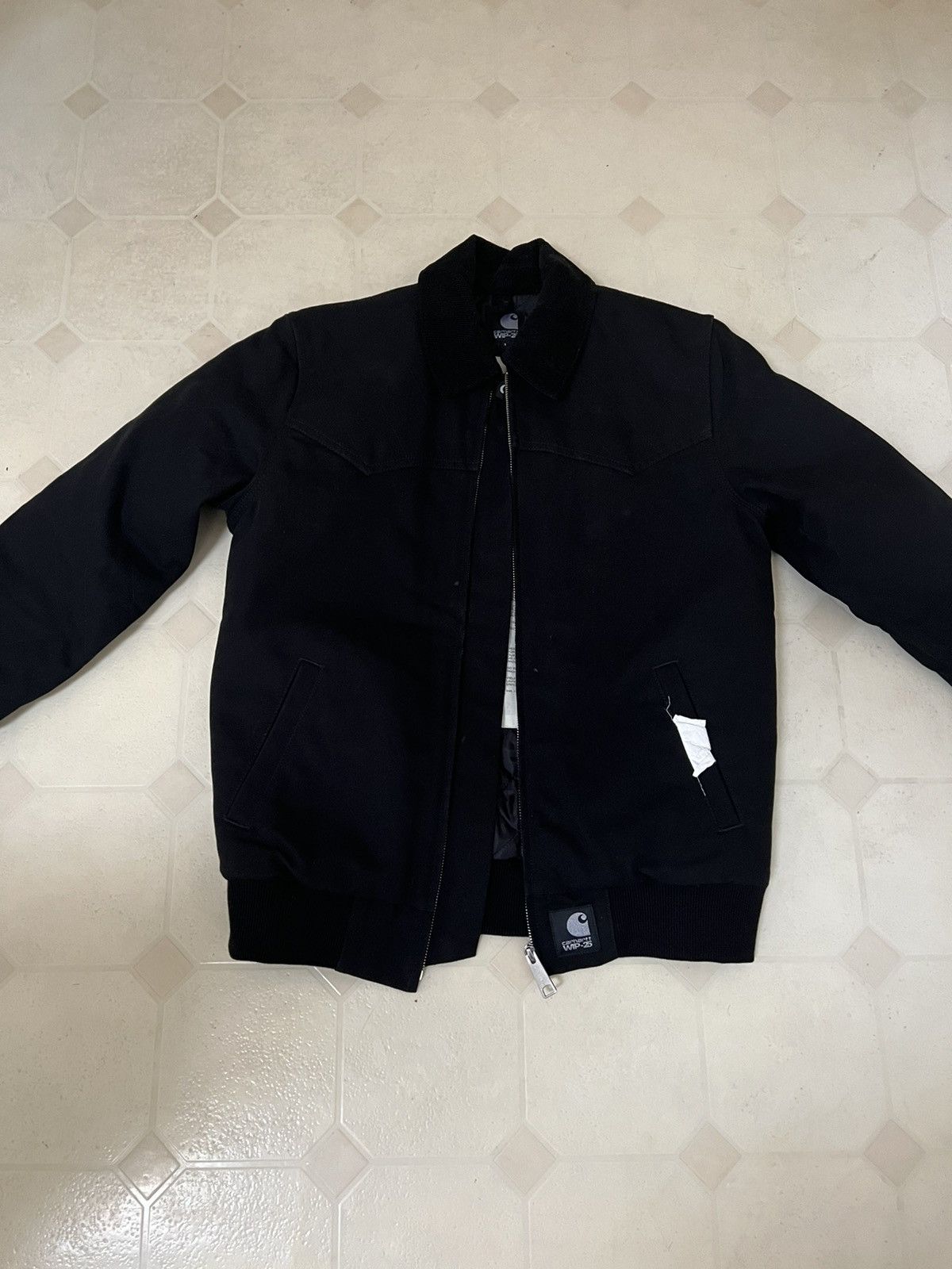 image of Carhartt Detroit Jacket in Black, Men's (Size Small)