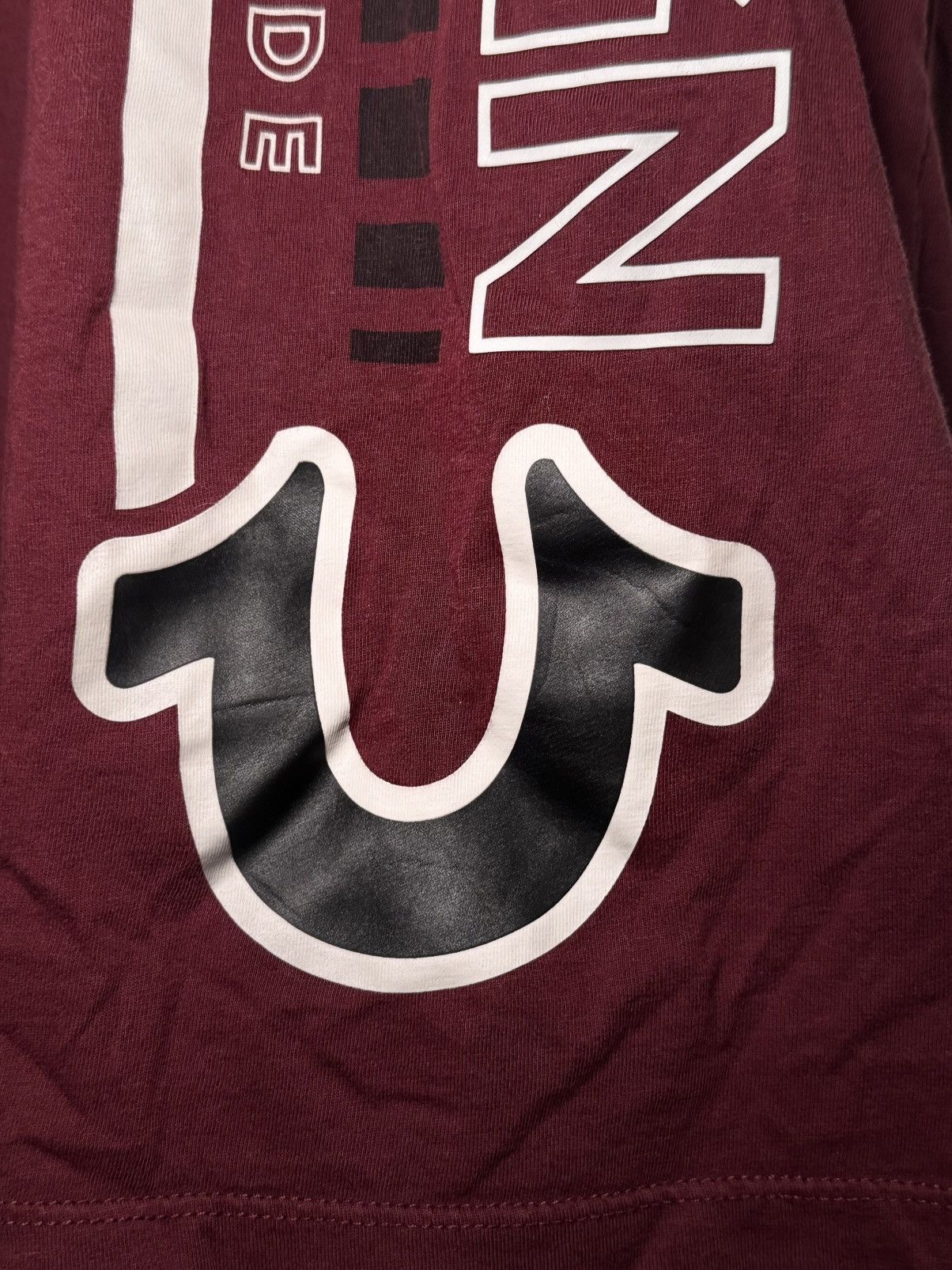 True Religion True Religion Burgundy Graphic Tee Size US S / EU 44-46 / 1 - 3 Thumbnail