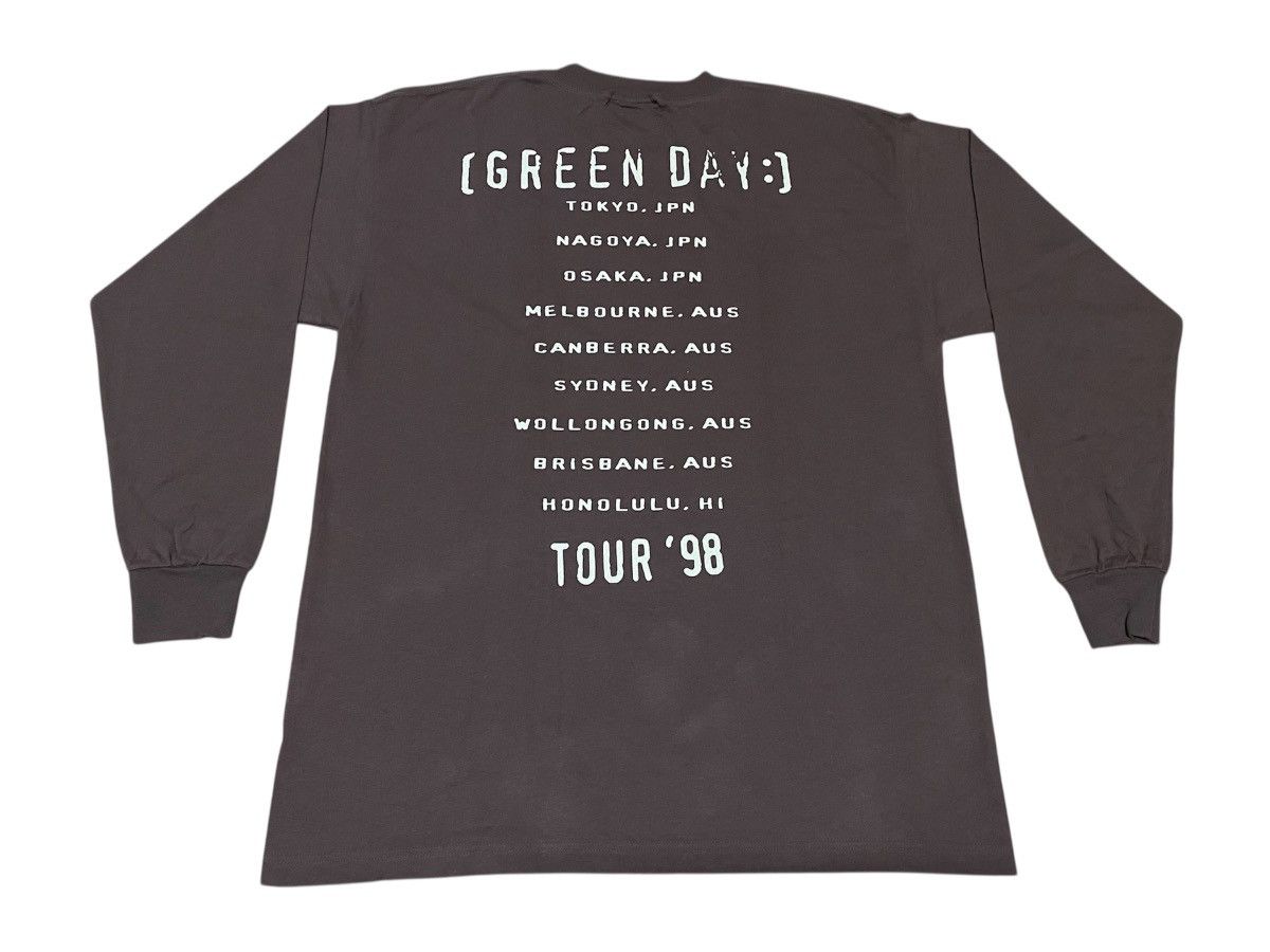 Band Tees Vintage 90s Green Day Nimrod 1997/98 Tour Long Sleeve – Rare Size US XL / EU 56 / 4 - 10 Thumbnail
