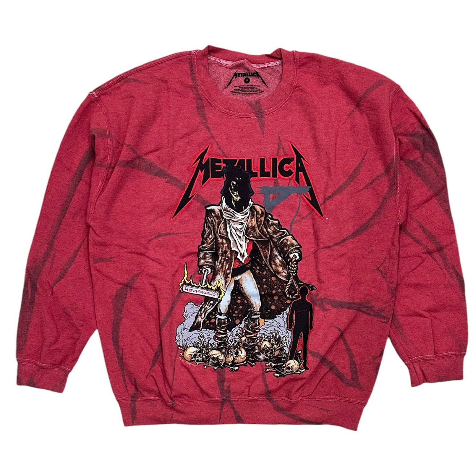 Metallica Metallica Men's Sweatshirt The Unforgiven Tie Dye Crewneck Size US M / EU 48-50 / 2 - 1 Thumbnail