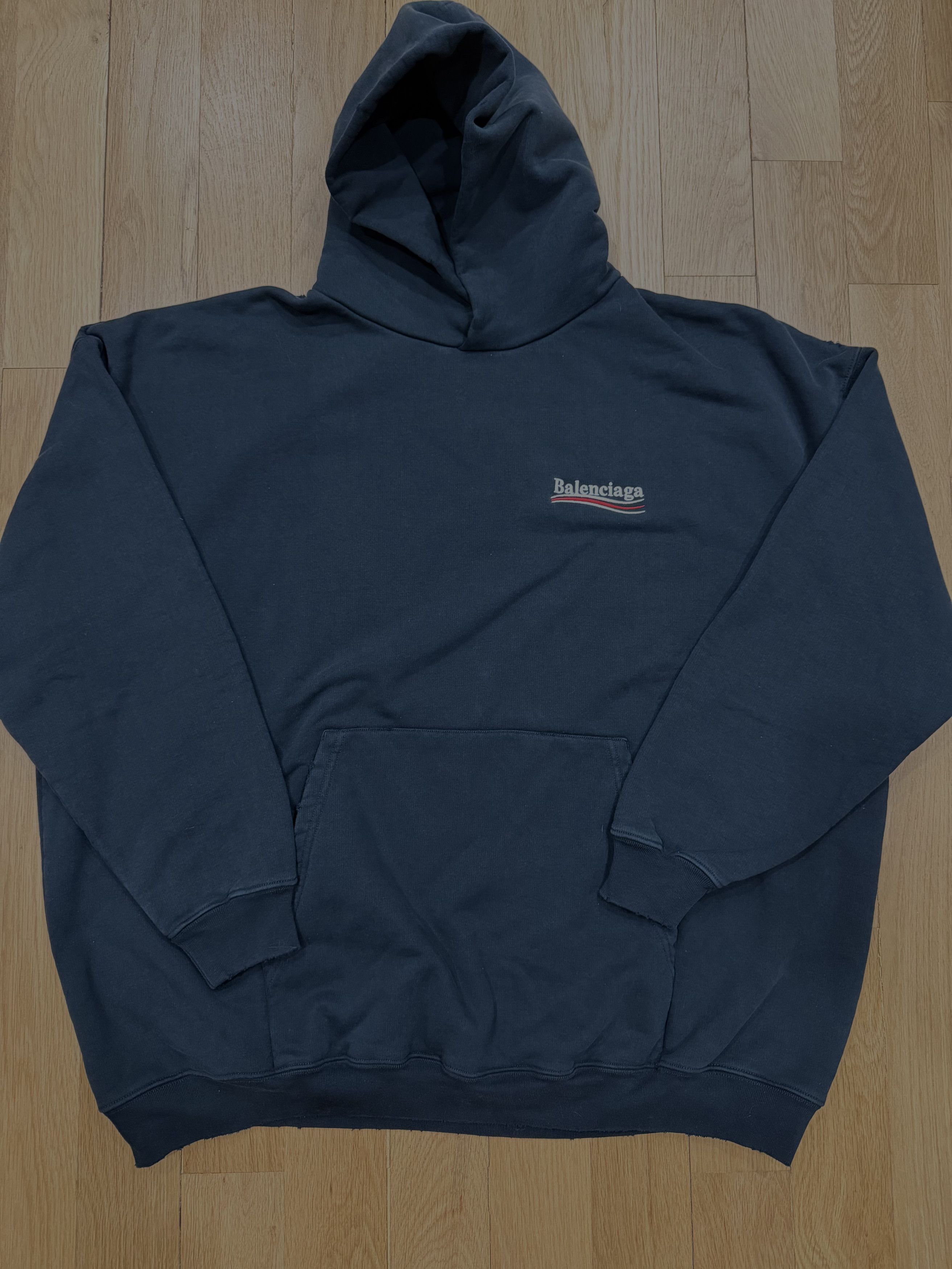 Balenciaga Balenciaga Political Campaign Hoodie Size US M / EU 48-50 / 2 - 1 Thumbnail