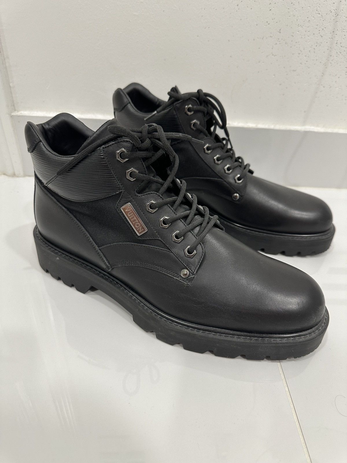 Louis Vuitton Louis Vuitton Oberkampf Boot Men s Black 11 Grailed