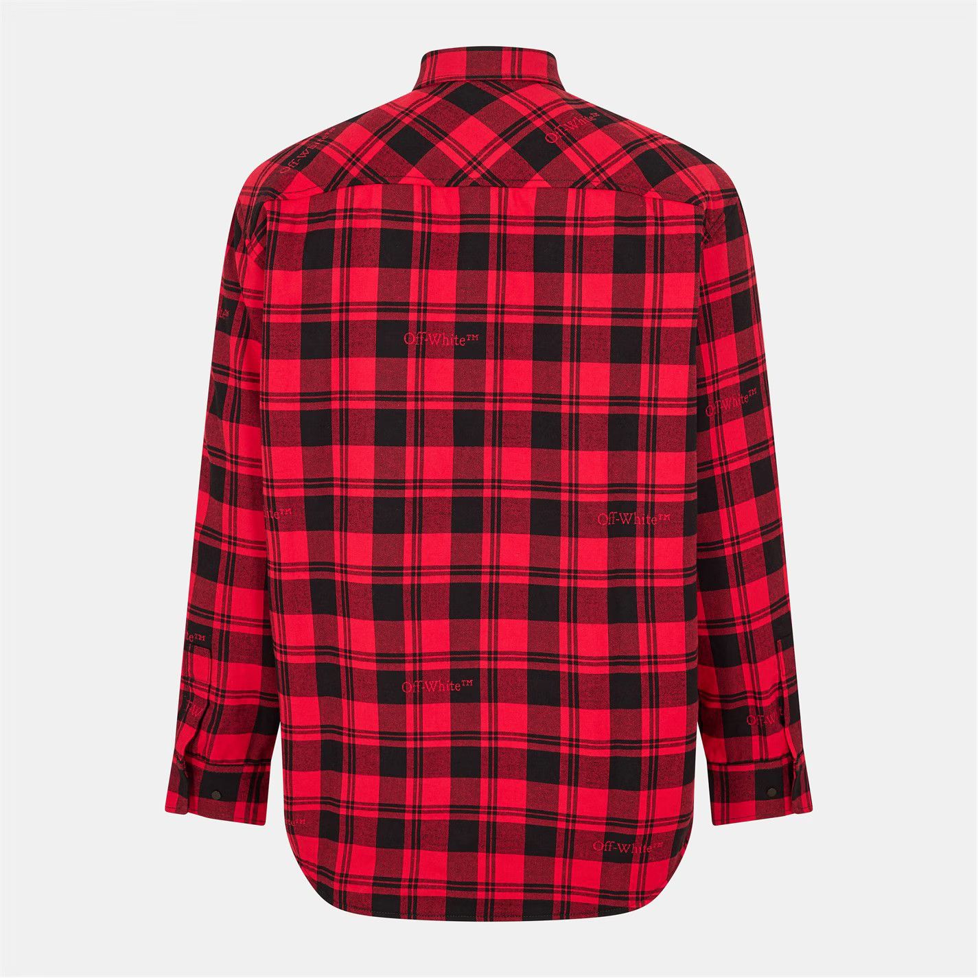 Off-White o1g2r1mq0326 Oversized Overshirt in Multicolor Size US XS / EU 42 / 0 - 2 Thumbnail