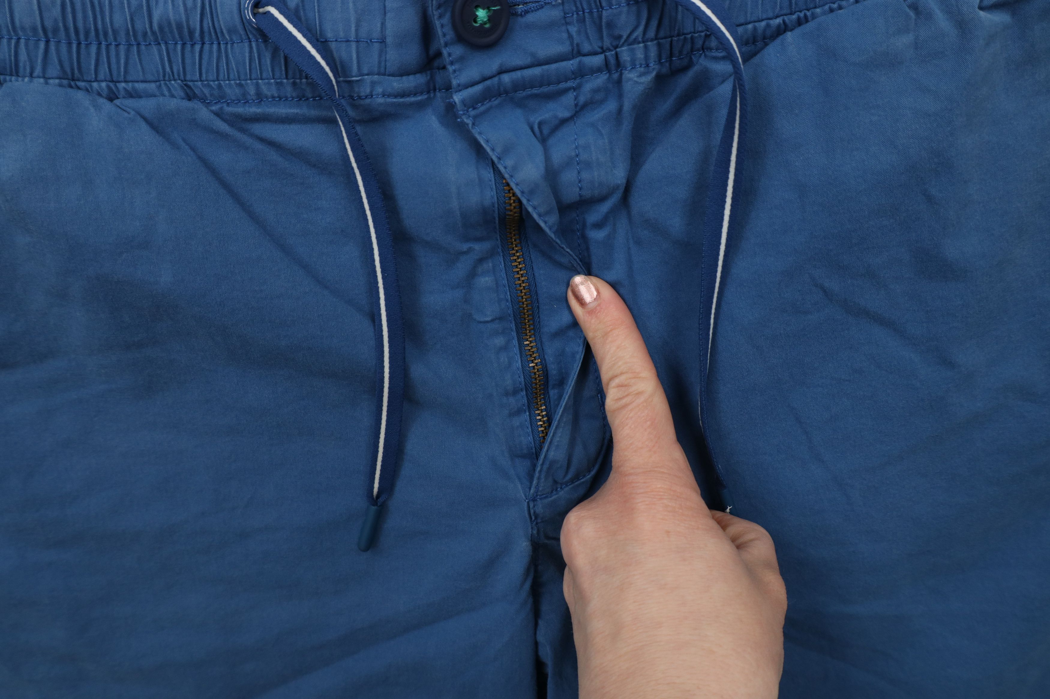 Tommy Bahama × Vintage Vintage Y2K Tommy Bahama Marlin Logo Above Knee Shorts Blue Size US 36 / EU 52 - 7 Thumbnail