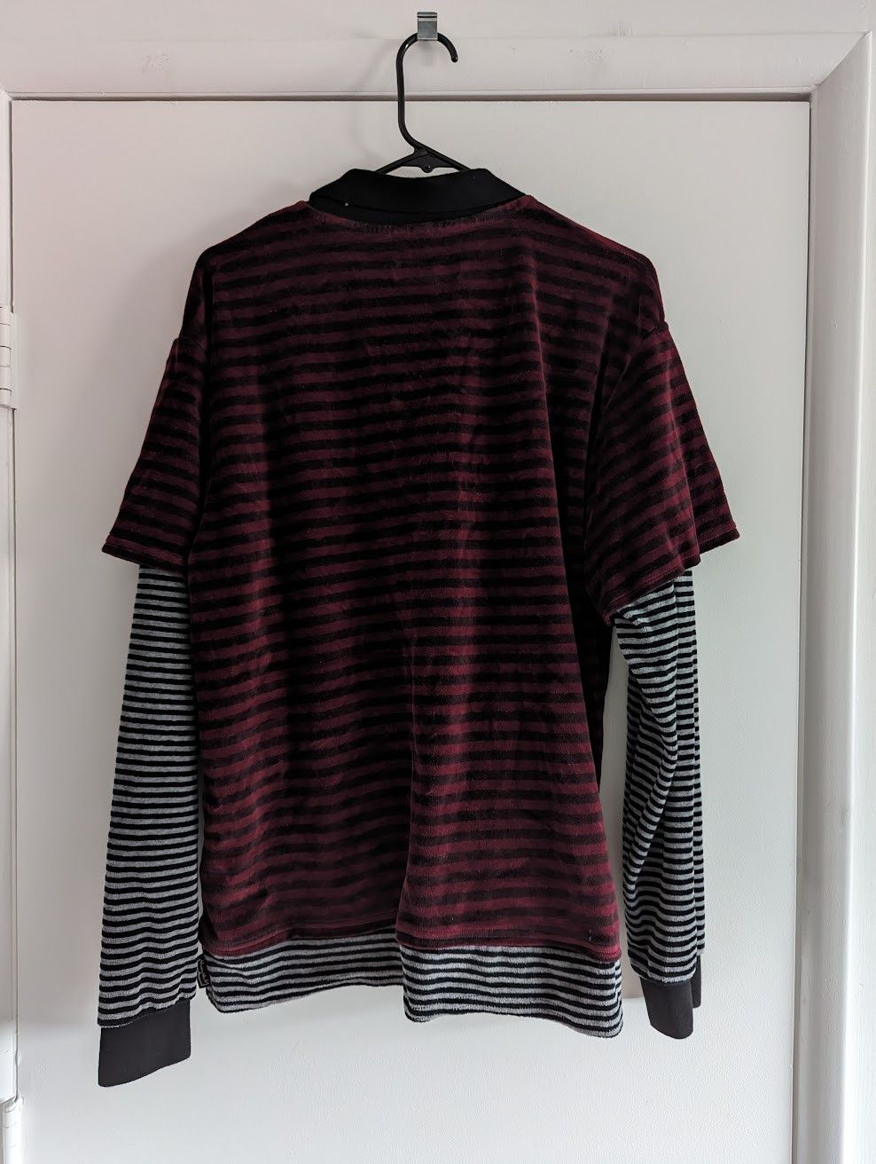 Fucking Awesome Velour Double Shirt Red | Grailed