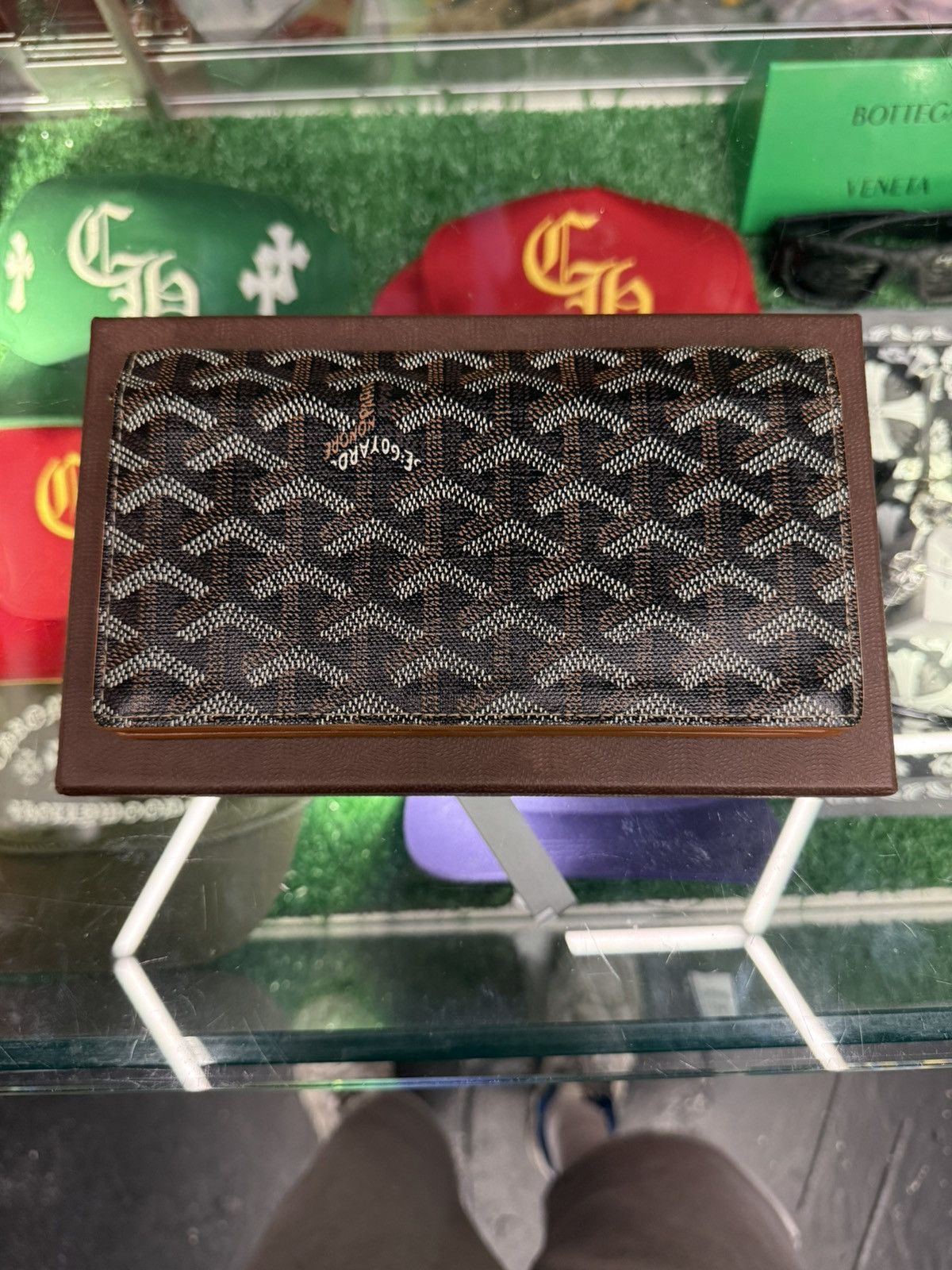 Goyard GOYARD SAINT-LAMBERT WALLET BLACK GOLD Size ONE SIZE - 1 Thumbnail