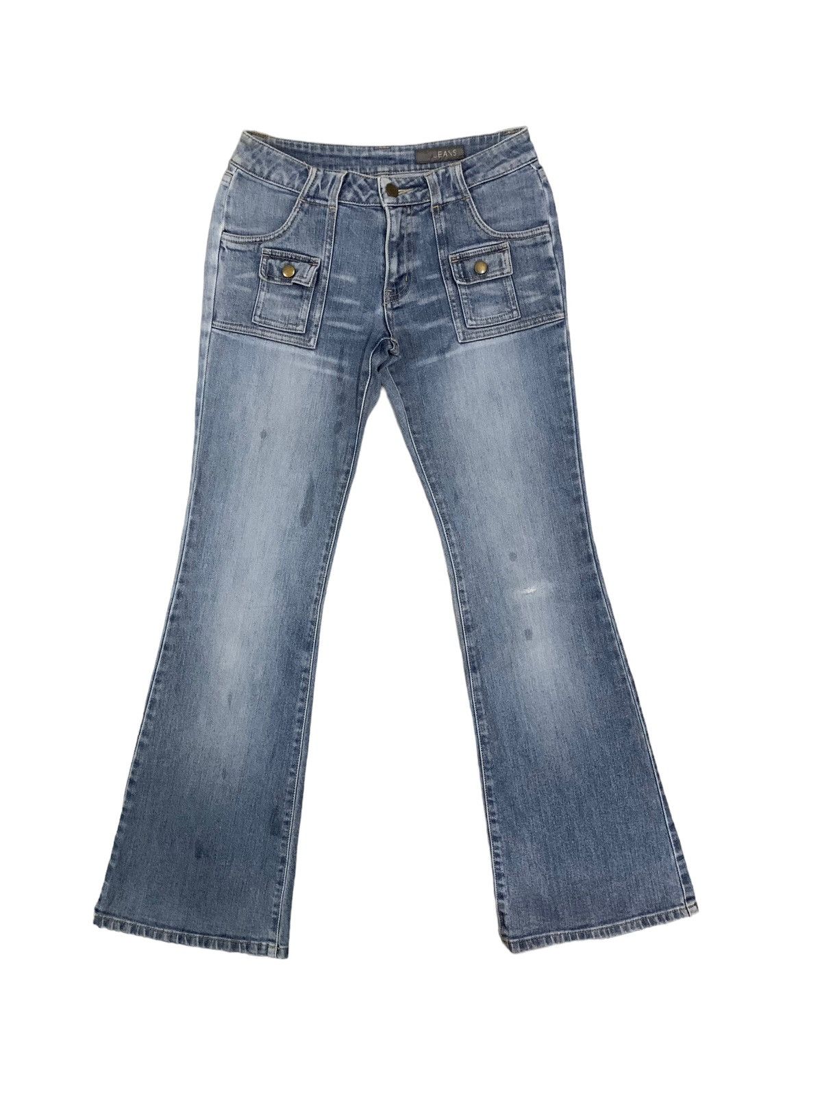 If Six Was Nine × Japanese Brand × Le Grande Bleu (L.G.B.) 🔥Flare🔥 Mutipocket Blue Wash Bootcut Style Lgb Jeans Size US 32 / EU 48 - 1 Thumbnail