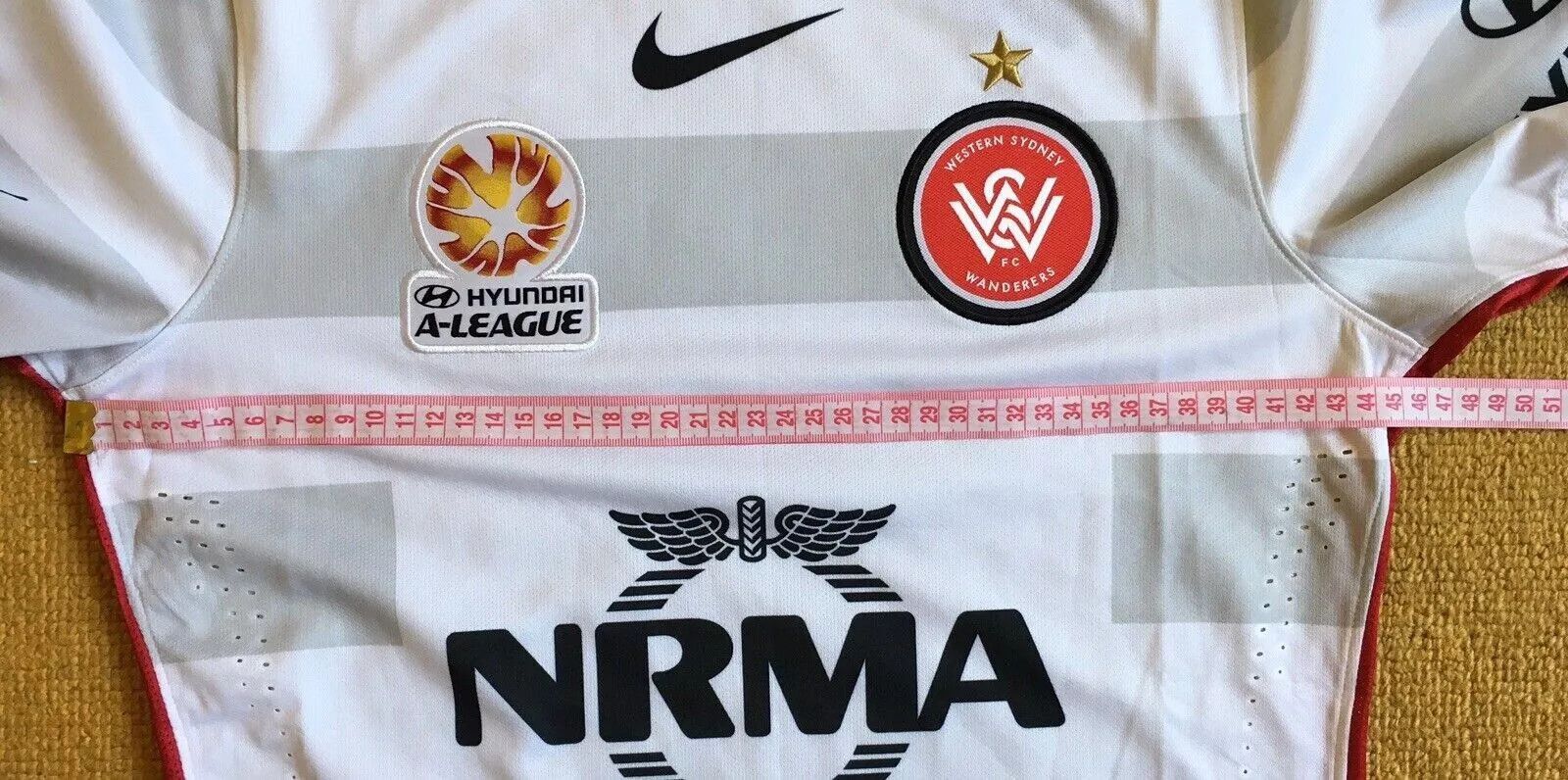 Nike WESTERN SYDNEY WANDERERS 2015 2016 AUSTRALIA FOOTBALL SHIRT Size US S / EU 44-46 / 1 - 10 Thumbnail