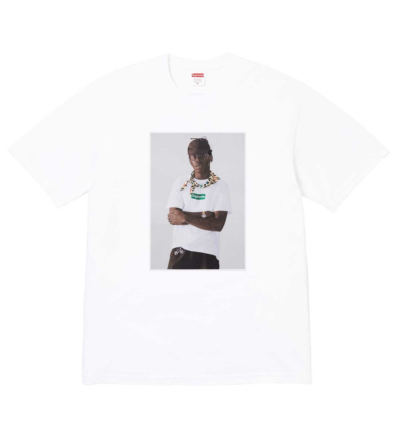 Supreme x Tyler The Creator Photo Tee White T-shirts Size US S / EU 44-46 / 1 - 1 Preview