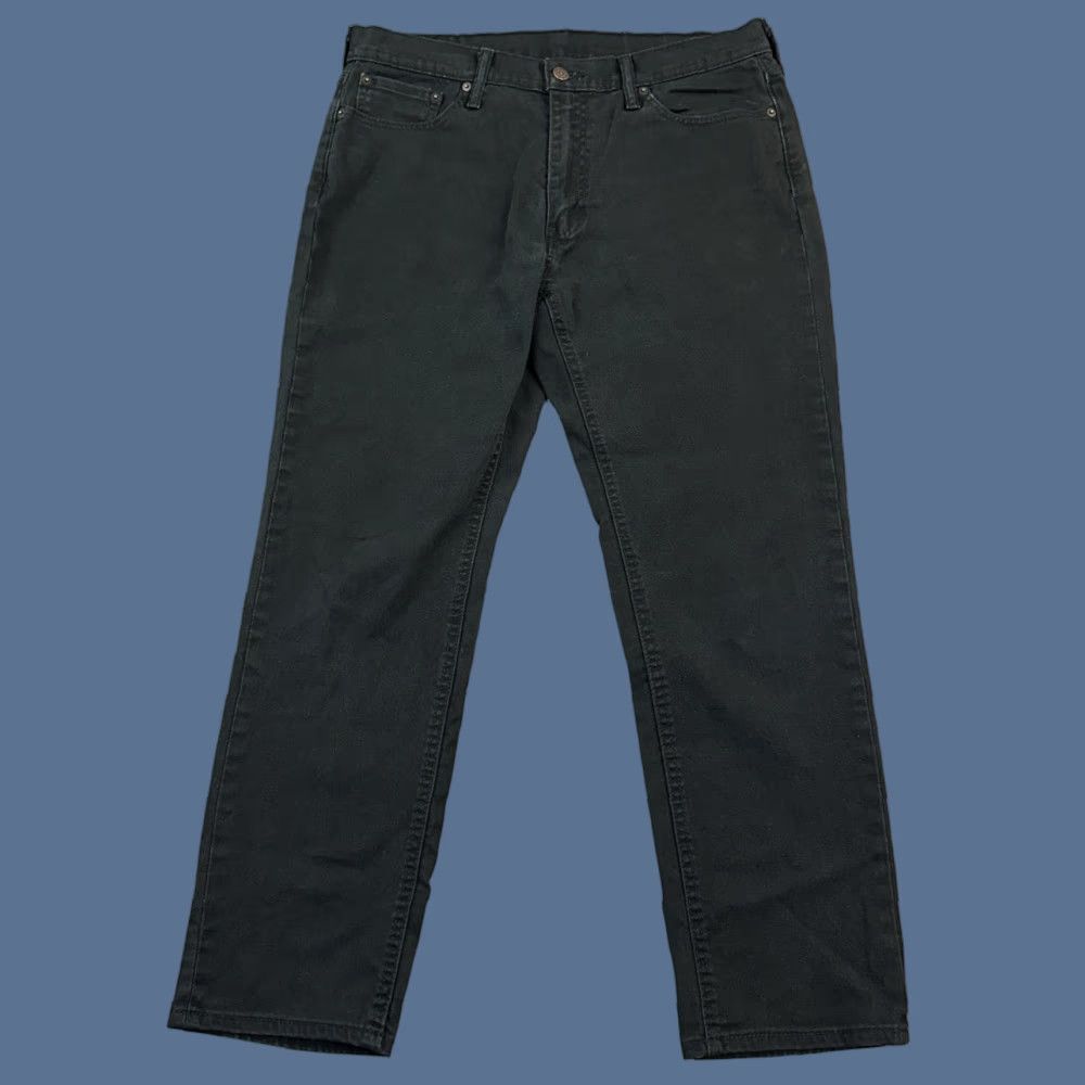 Levi's Levis 541 Jeans Mens Black Denim Athletic Taper Stretch Casual Zip 33x30 34x30 Size US 33 - 1 Thumbnail