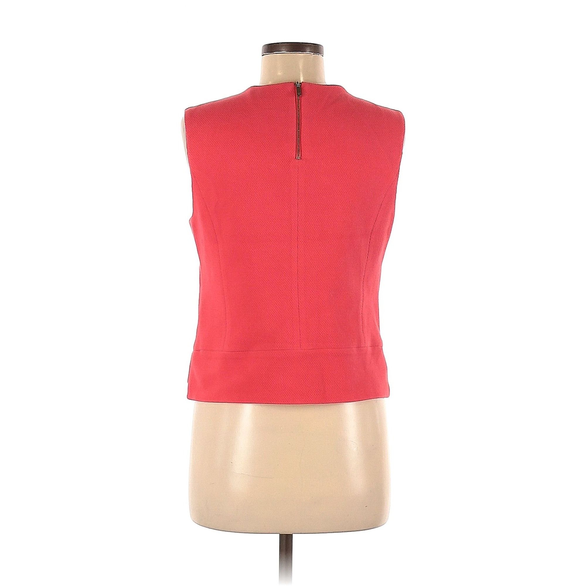 Vince Camuto Vince Camuto Orange Sleeveless Casual Blouse Size Medium Size M / US 6-8 / IT 42-44 - 2 Thumbnail