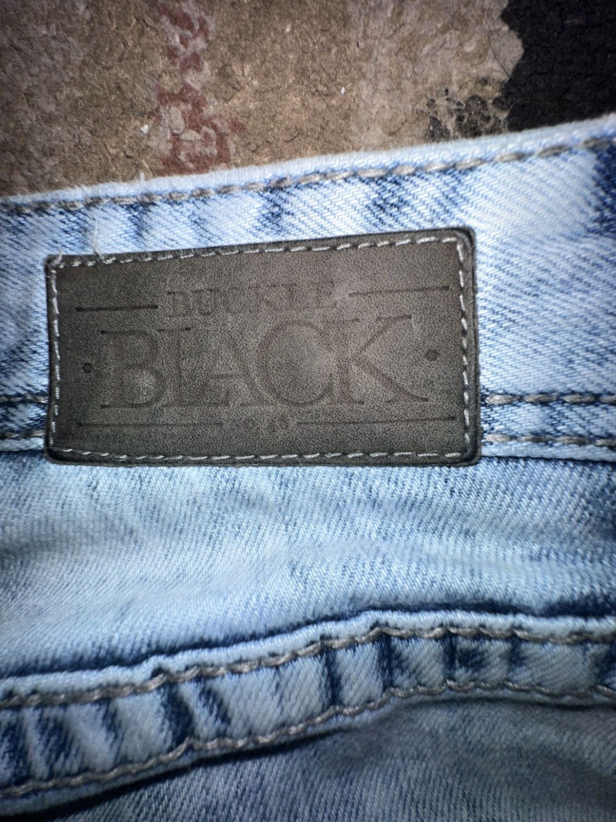 Buckle Black Blue wash streetwear jeans Size US 34 / EU 50 - 4 Thumbnail
