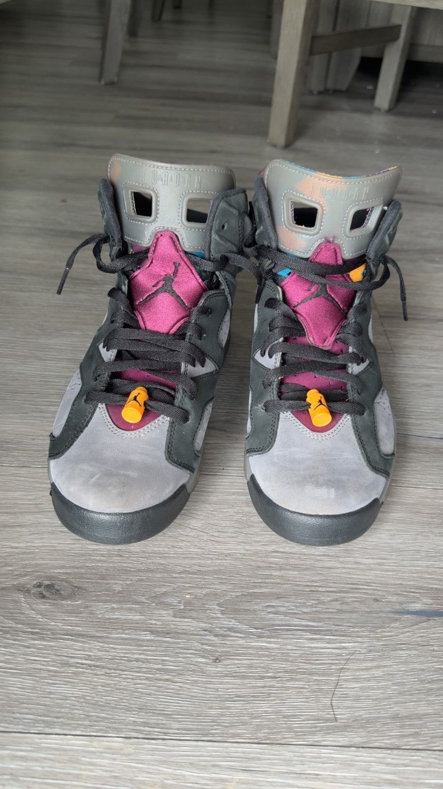 Nike Nike Air Jordan 6 Bordeaux Retro 2021 Size US 11 / EU 44 - 3 Thumbnail