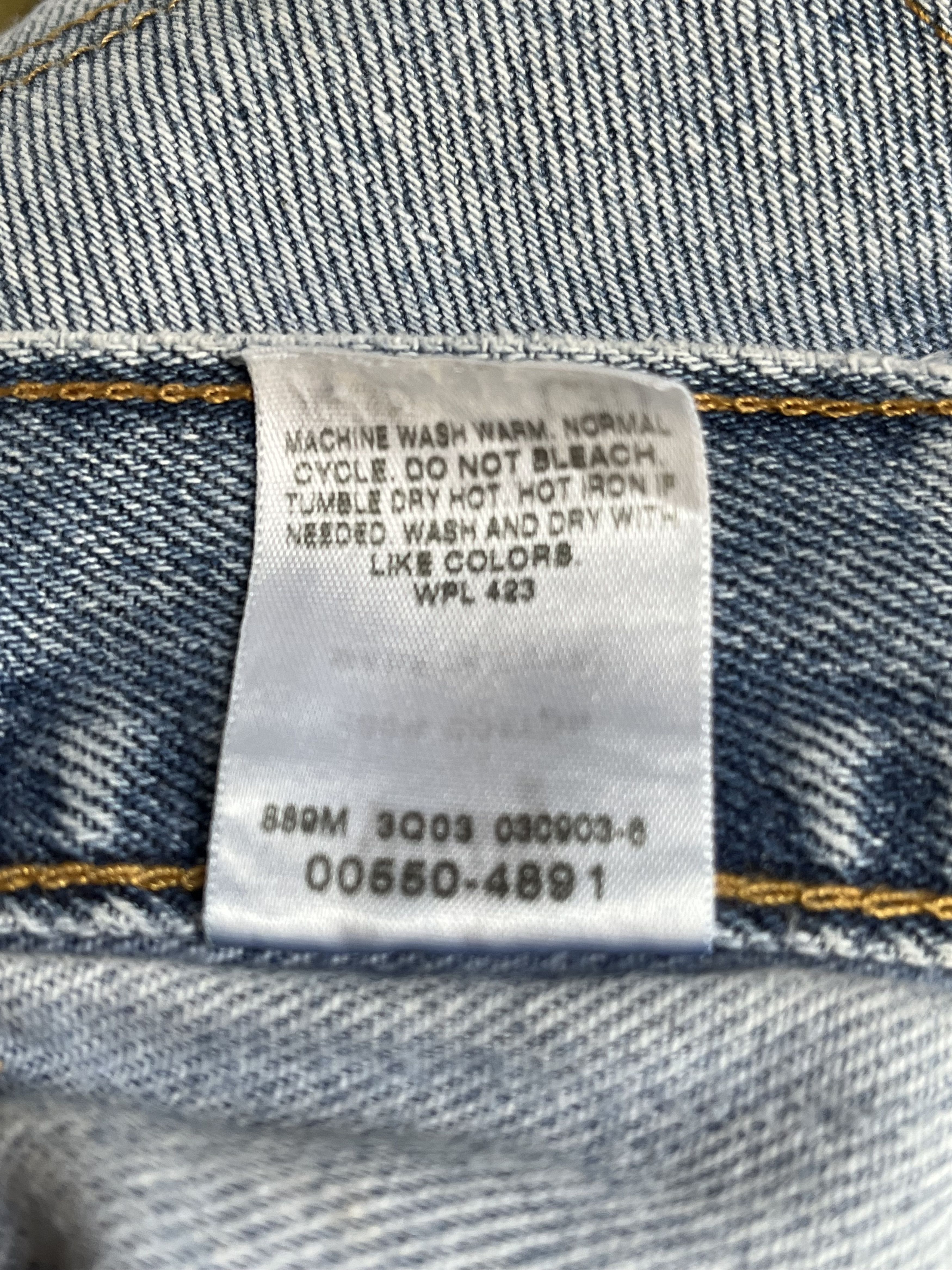 Levi's Vintage Levis 550 Relaxed Fit Jeans - L187 Size US 37 - 16 Thumbnail