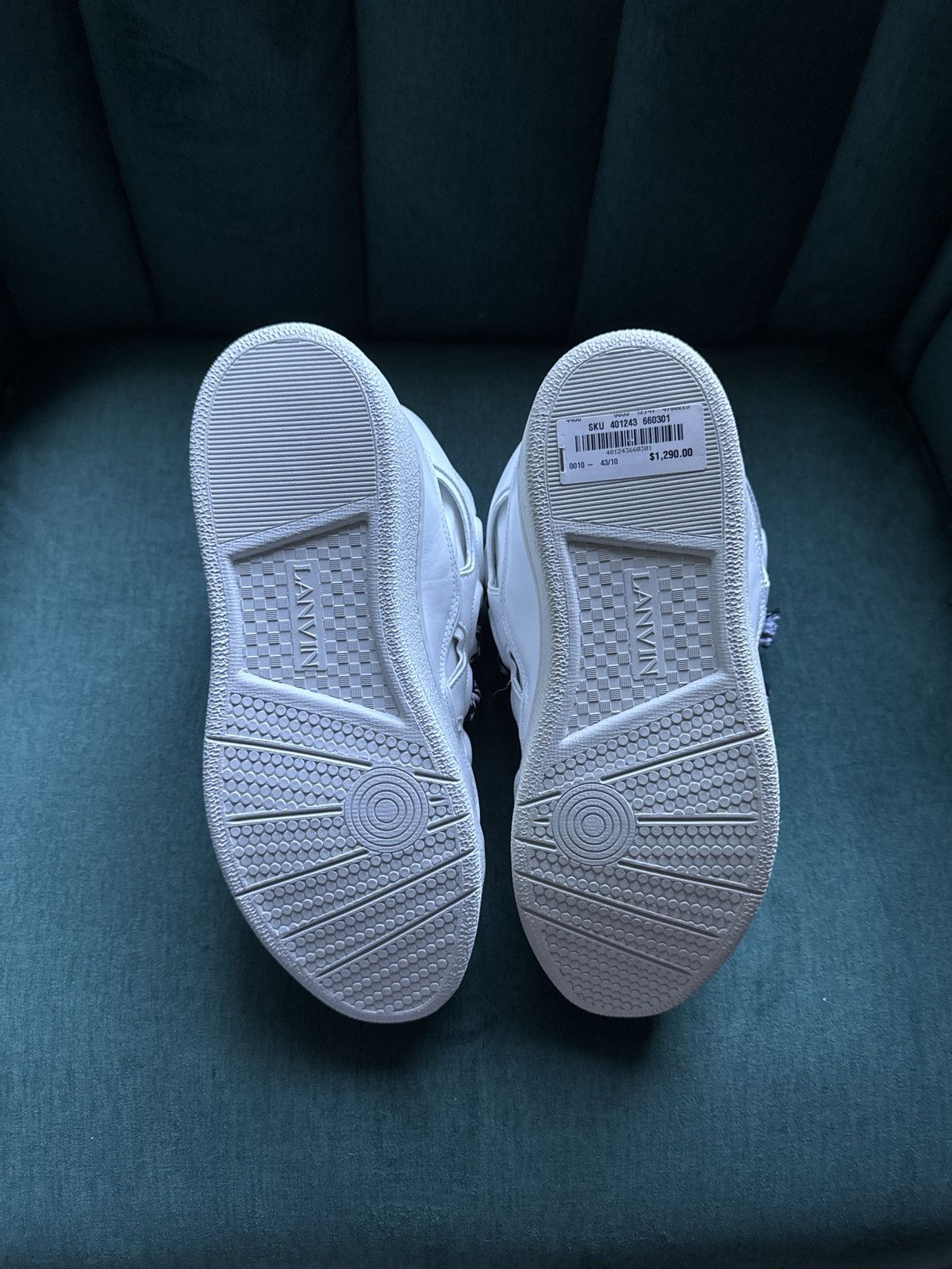 Lanvin Future x Lanvin Curb 3.0 'White Black' Size US 10 / EU 43 - 3 Thumbnail