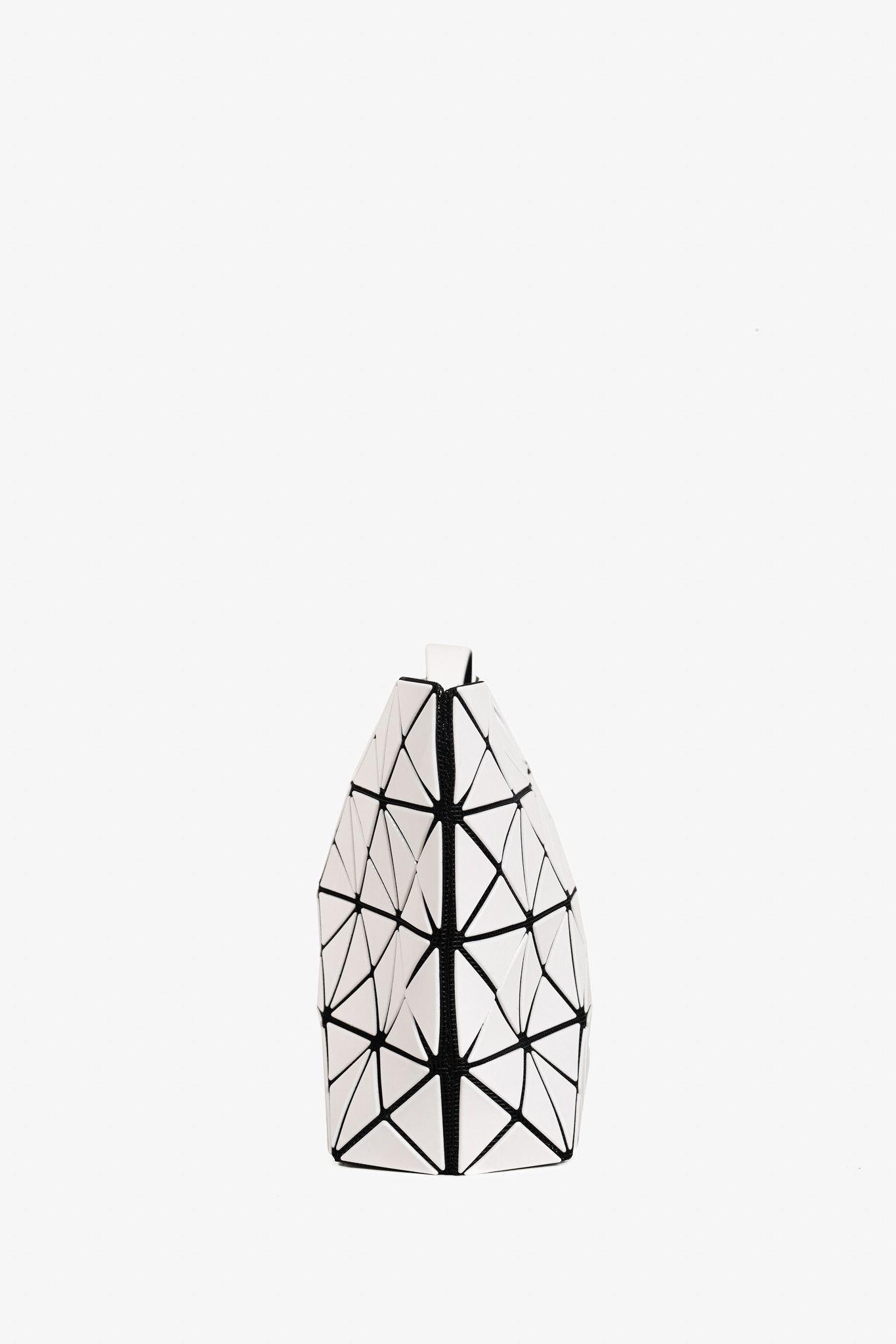 Issey Miyake Bao Bao Bao Bao Issey Miyake White Geometric PVC Clutch Size ONE SIZE - 3 Thumbnail