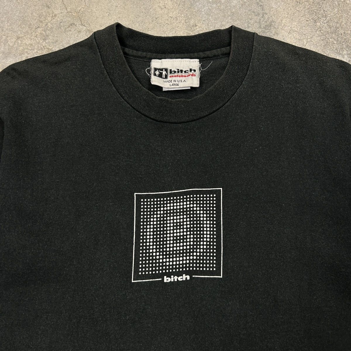 Vintage 1990s Bitch Skateboards Size US M / EU 48-50 / 2 - 2 Thumbnail
