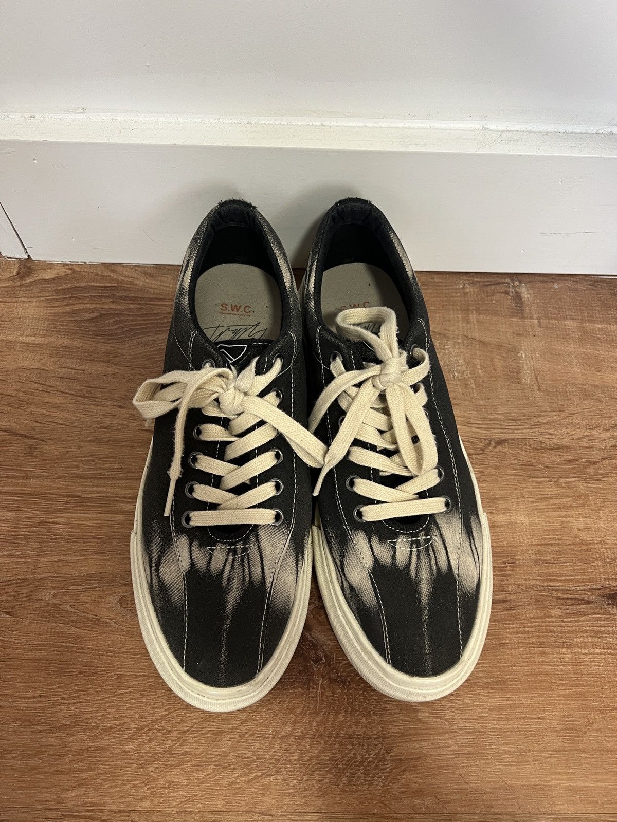 Stepney Workers Club Stepney Workers Club Dellow Tie-Dye Suede Sneaker Size US 9 / EU 42 - 3 Thumbnail