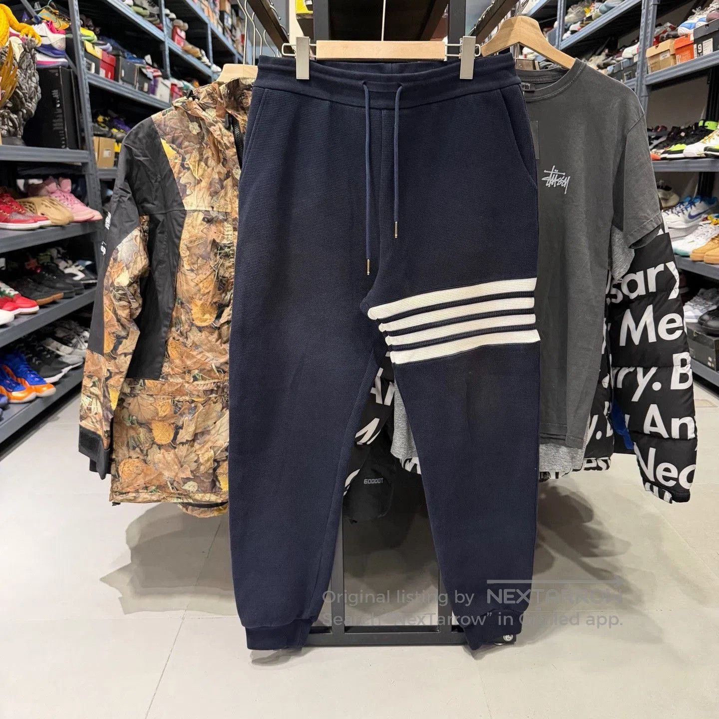 Thom Browne Thom Browne Classic Stripe Waffle Pants. Size US 26 / EU 42 - 1 Thumbnail