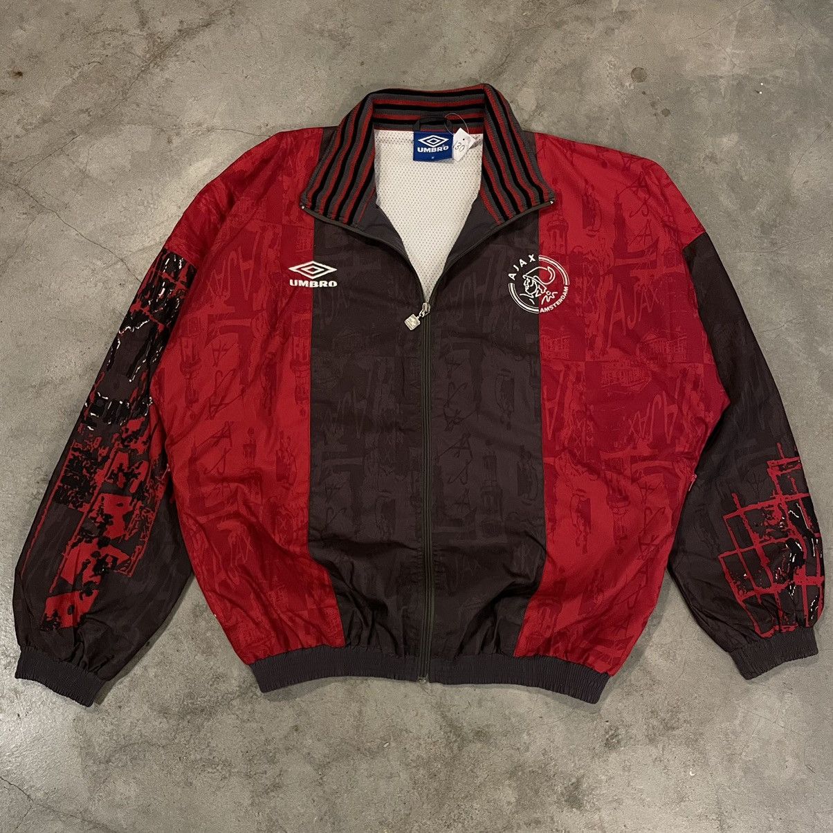 Umbro × Vintage Vintage 1997 Umbro Ajax Jacket Size US L / EU 52-54 / 3 - 7 Thumbnail
