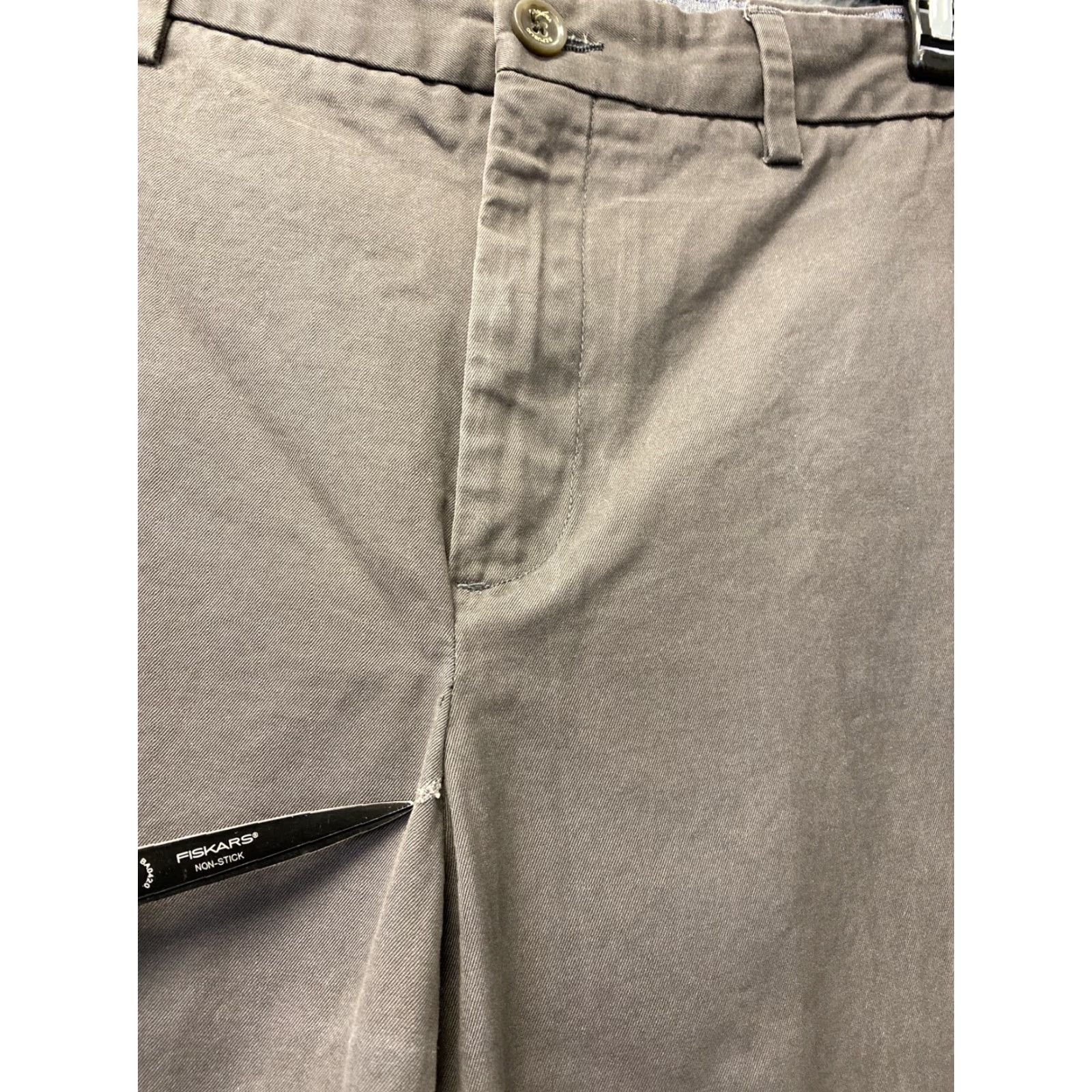 Banana Republic Banana Republic Emerson Chino Pants Men's 35x32 Brown Flat Front /108-1 Size US 35 - 3 Thumbnail