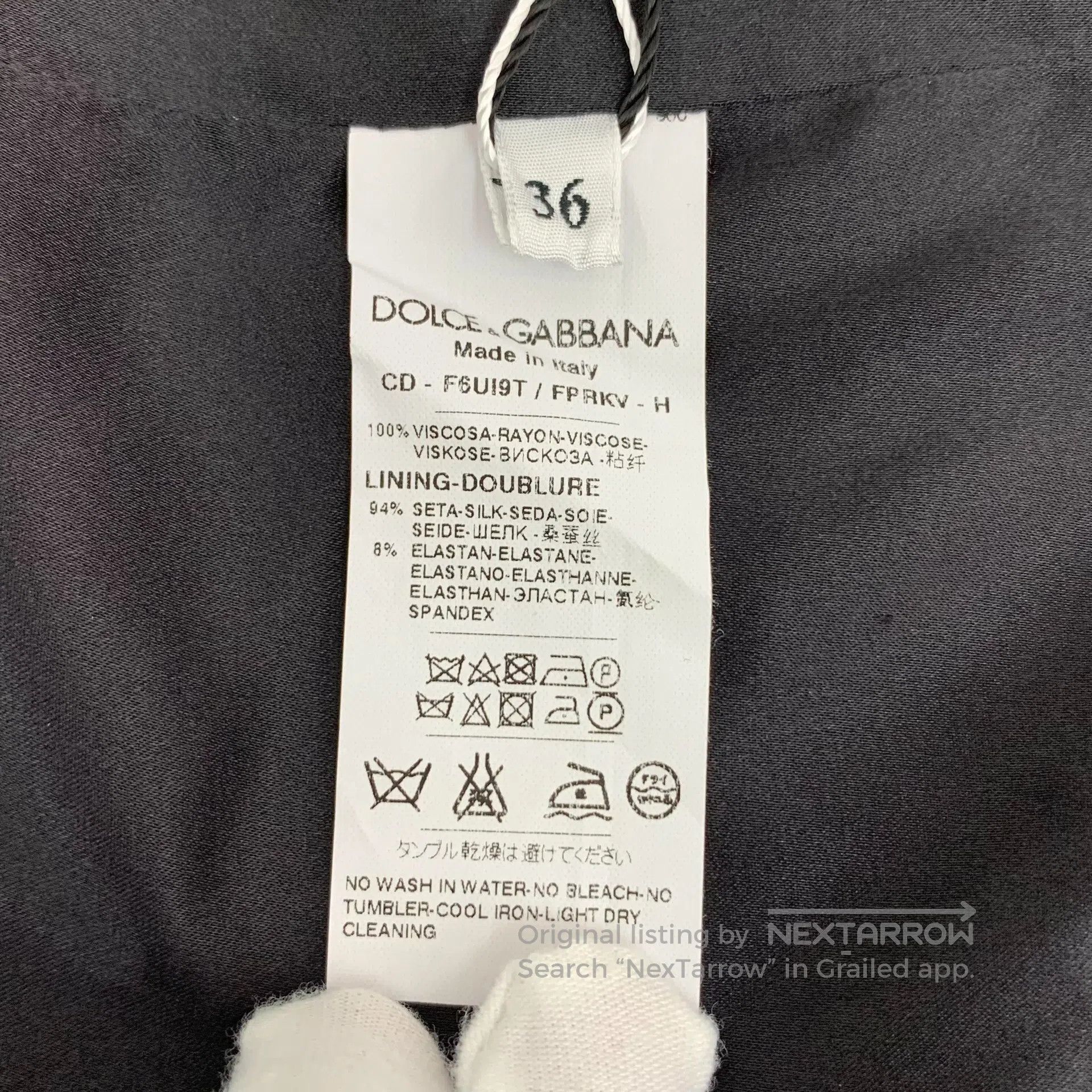 Dolce & Gabbana Dolce Gabbana Black daisy print crew neck short sleeve dre Size XS / US 0-2 / IT 36-38 - 7 Thumbnail