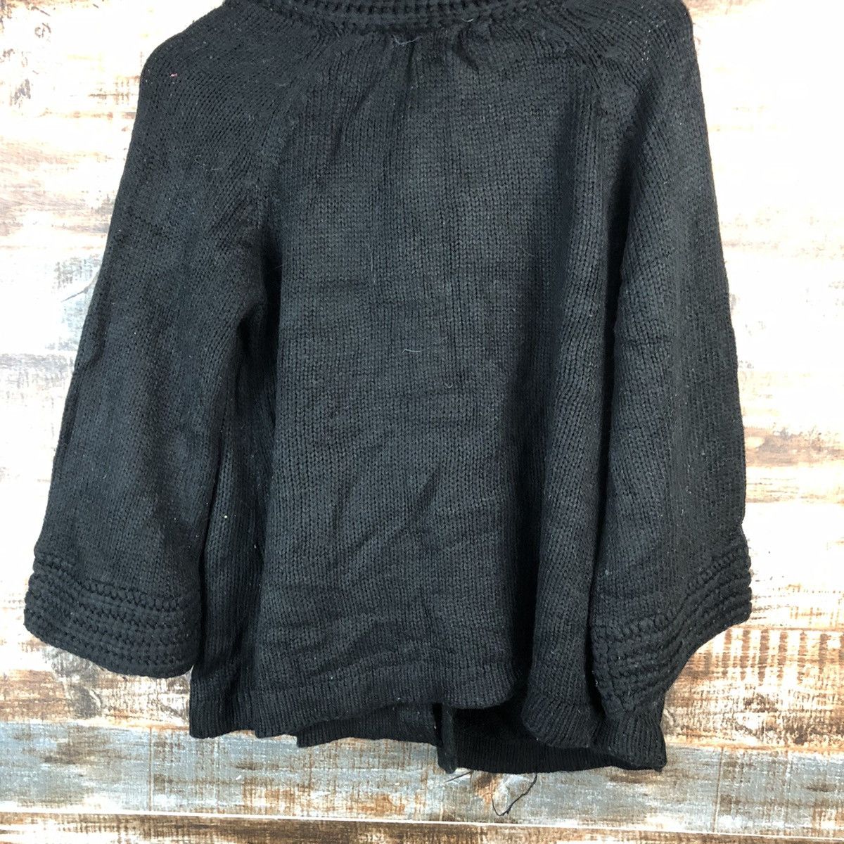 Homespun Knitwear × Japanese Brand Japanese Brand Black Cardigan Knitwear #A2207 Size S / US 4 / IT 40 - 13 Thumbnail