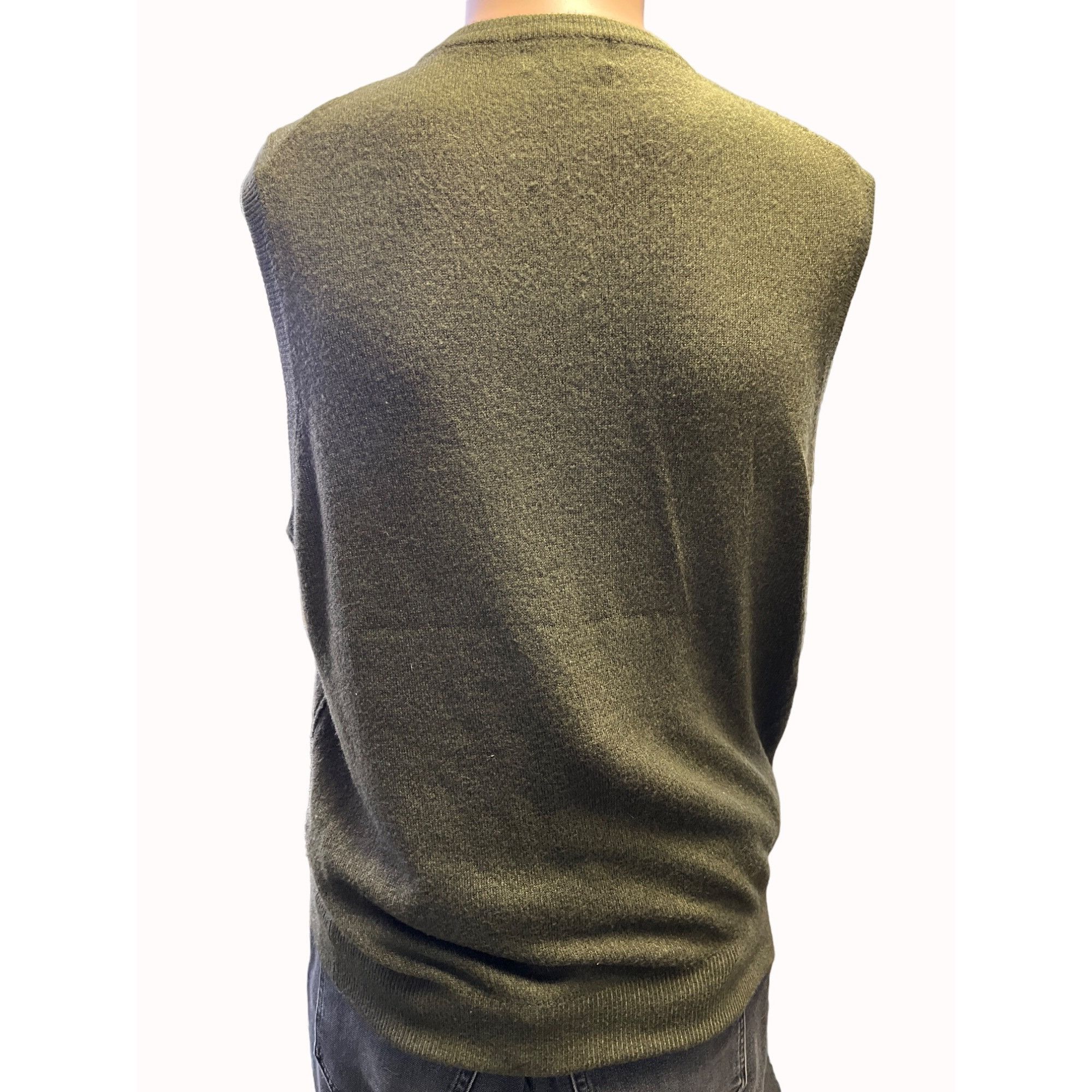 Dockers Dockers Mens Green Acrylic Sweater Vest Size M SKU 6548 Size US M / EU 48-50 / 2 - 2 Thumbnail