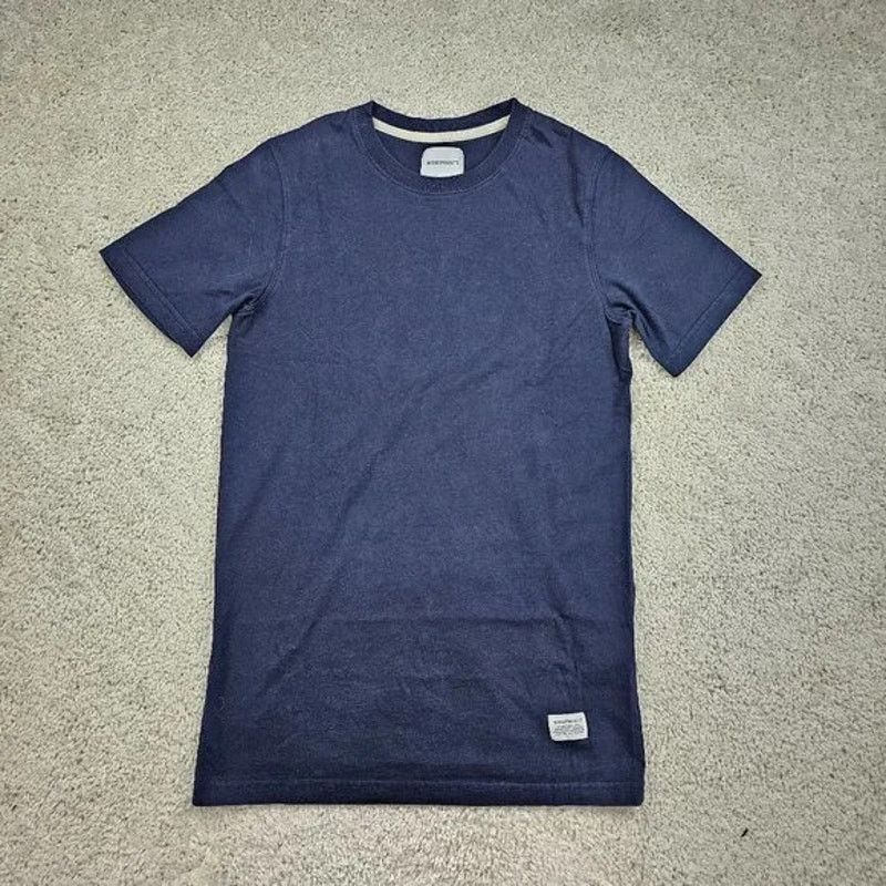 Norse Projects Norse Projects Mens Slim T Shirt Navy Blue huckberry REI S Size US S / EU 44-46 / 1 - 1 Thumbnail