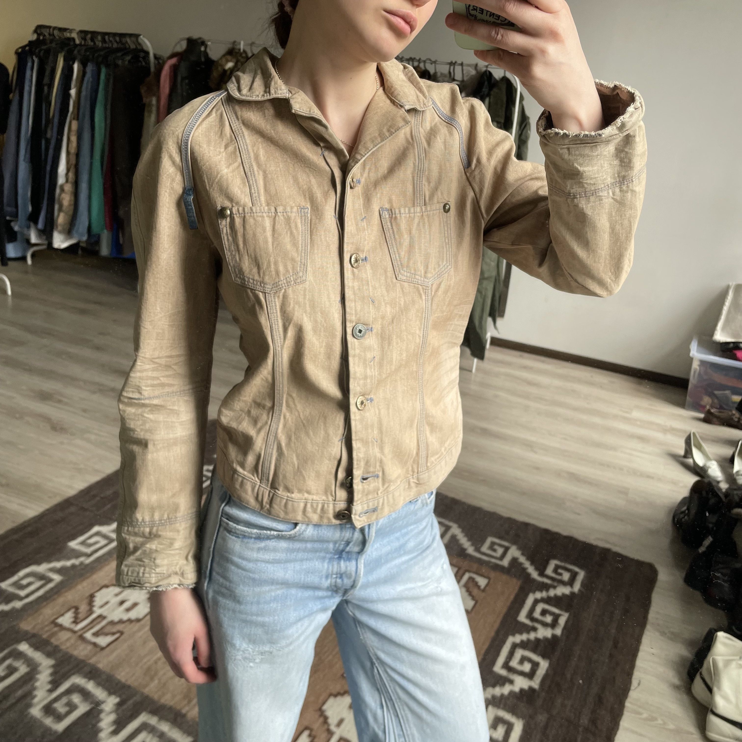 Marithe + Francois Girbaud Marithe Francois Girbaud Vintage y2k Archive Jacket 8588AC Size M / US 6-8 / IT 42-44 - 1 Thumbnail
