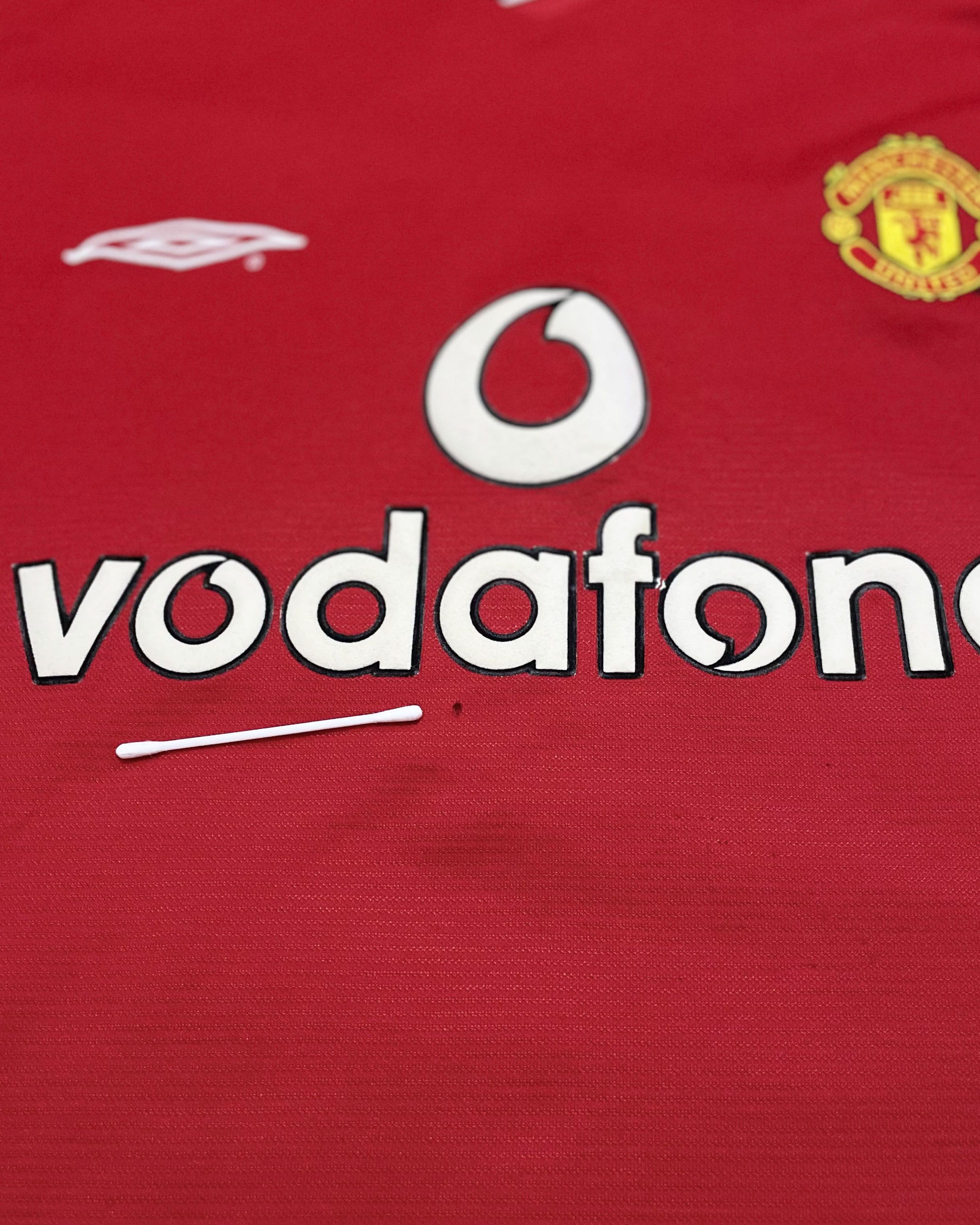 Umbro Manchester United Home Kit 2000 2001 2002 Size US L / EU 52-54 / 3 - 6 Thumbnail