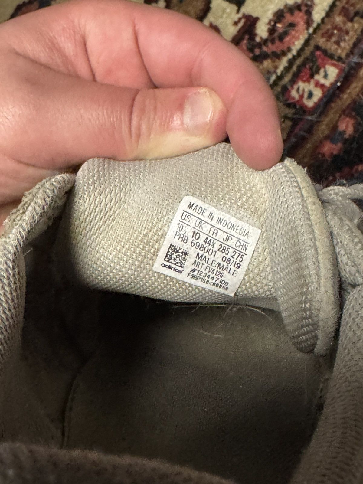 Adidas × Yeezy Yeezy Calabasas Low Top Sneakers Size US 10.5 / EU 43-44 - 7 Thumbnail