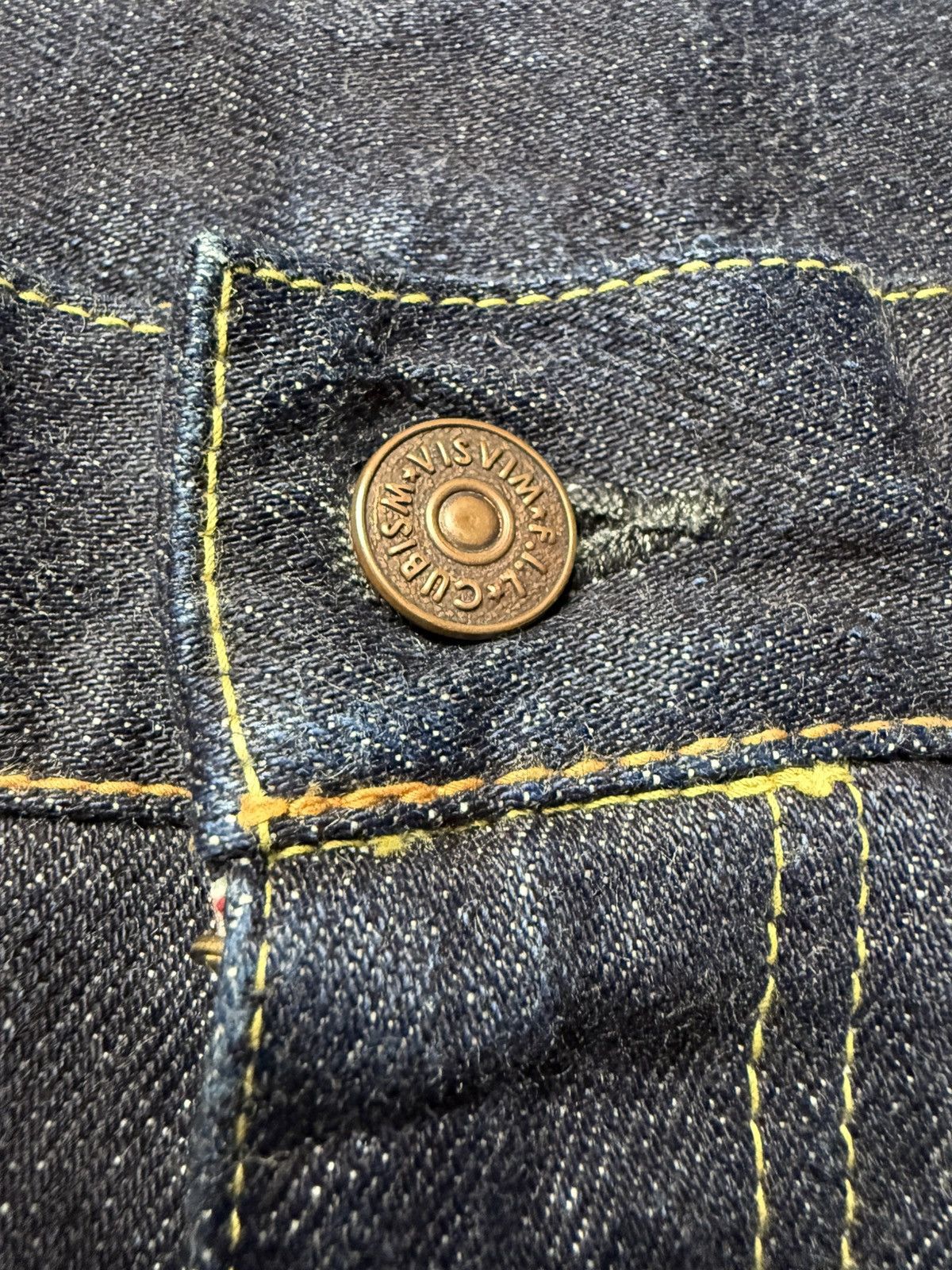 Visvim Visvim S/S 19 03R Selvedge Waist Raw Indigo Dyed Jeans Size US 32 / EU 48 - 3 Thumbnail
