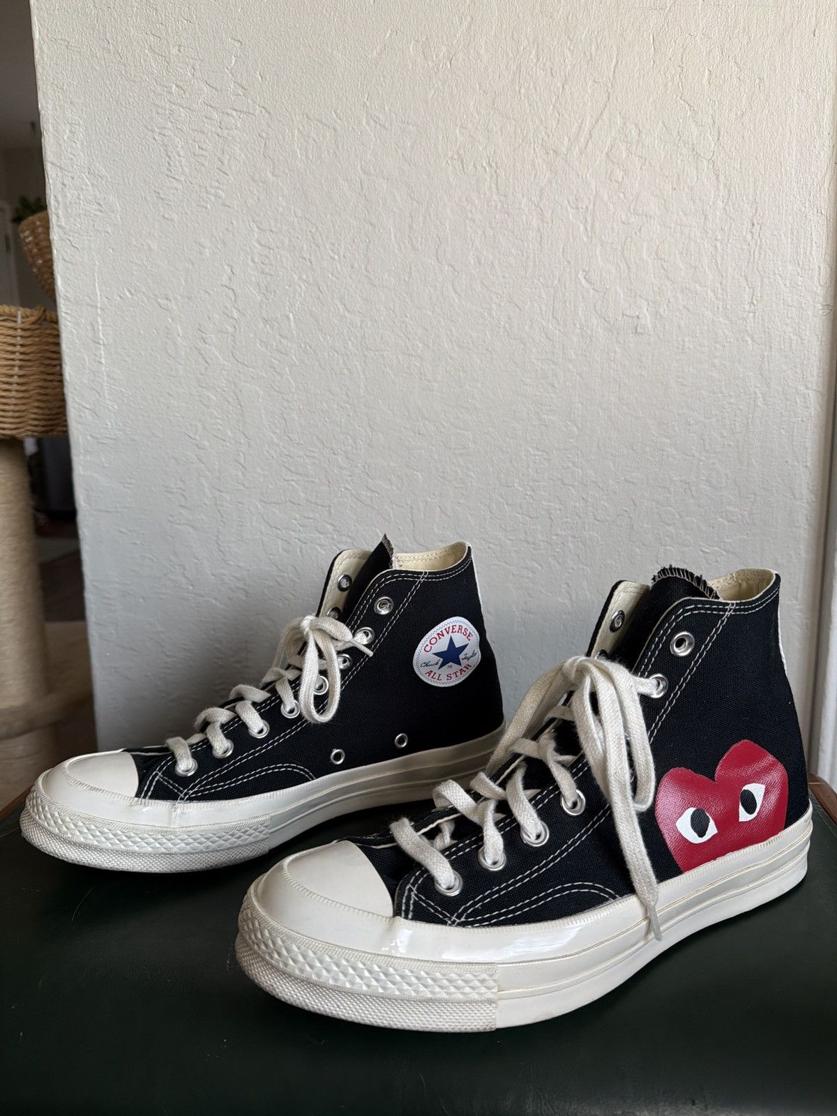 Converse Comme des Garçons PLAY x Converse collaboration Size US 9 / IT 39 - 4 Thumbnail