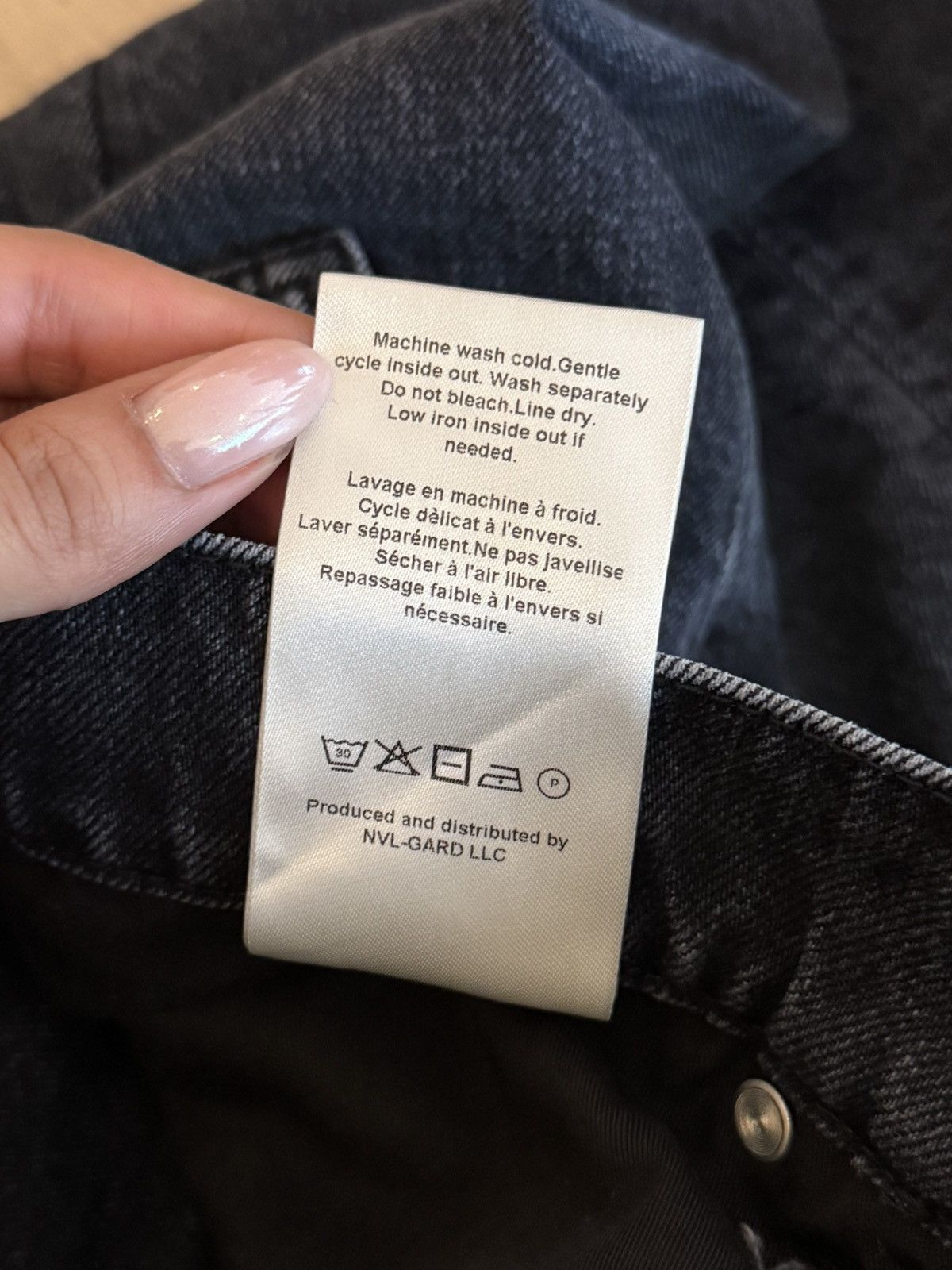Other NVL GARDE black jeans Size US 34 / EU 50 - 6 Thumbnail