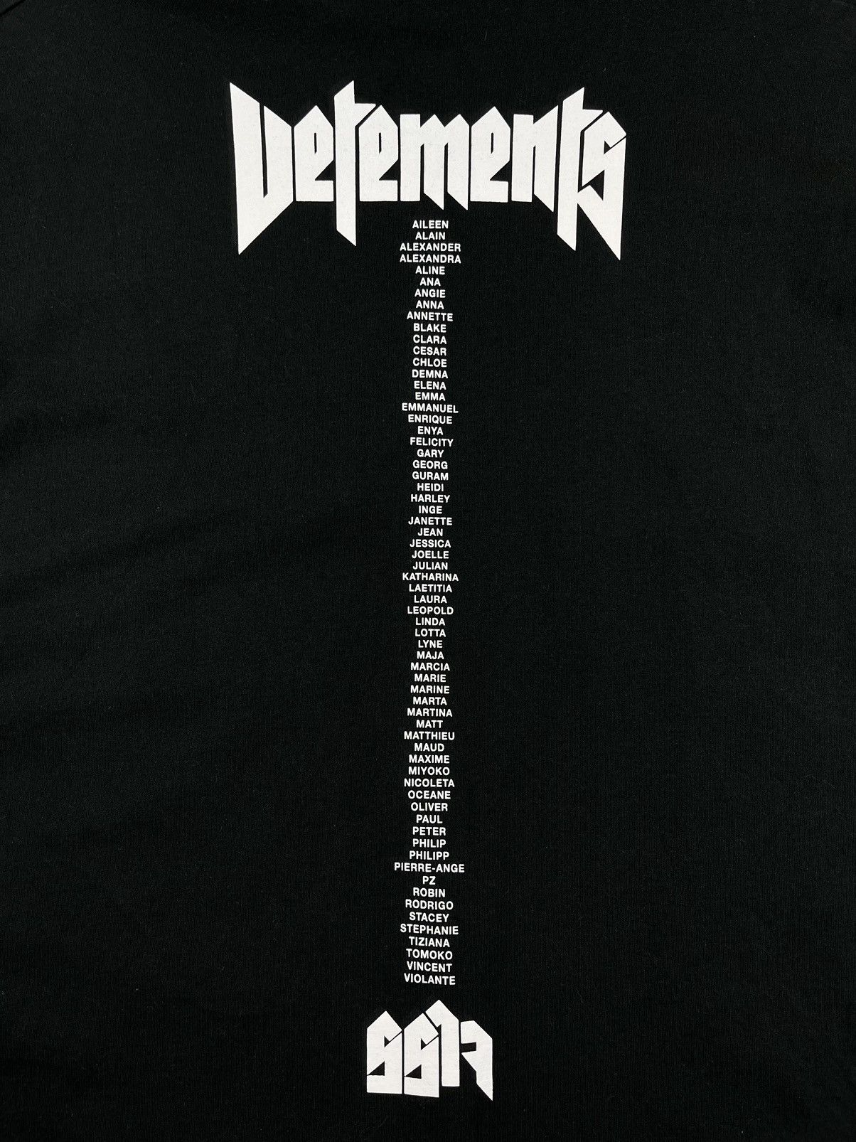 Vetements SS17 Vetements Staff Oversized Tour Hoodie Black Size US S / EU 44-46 / 1 - 3 Thumbnail