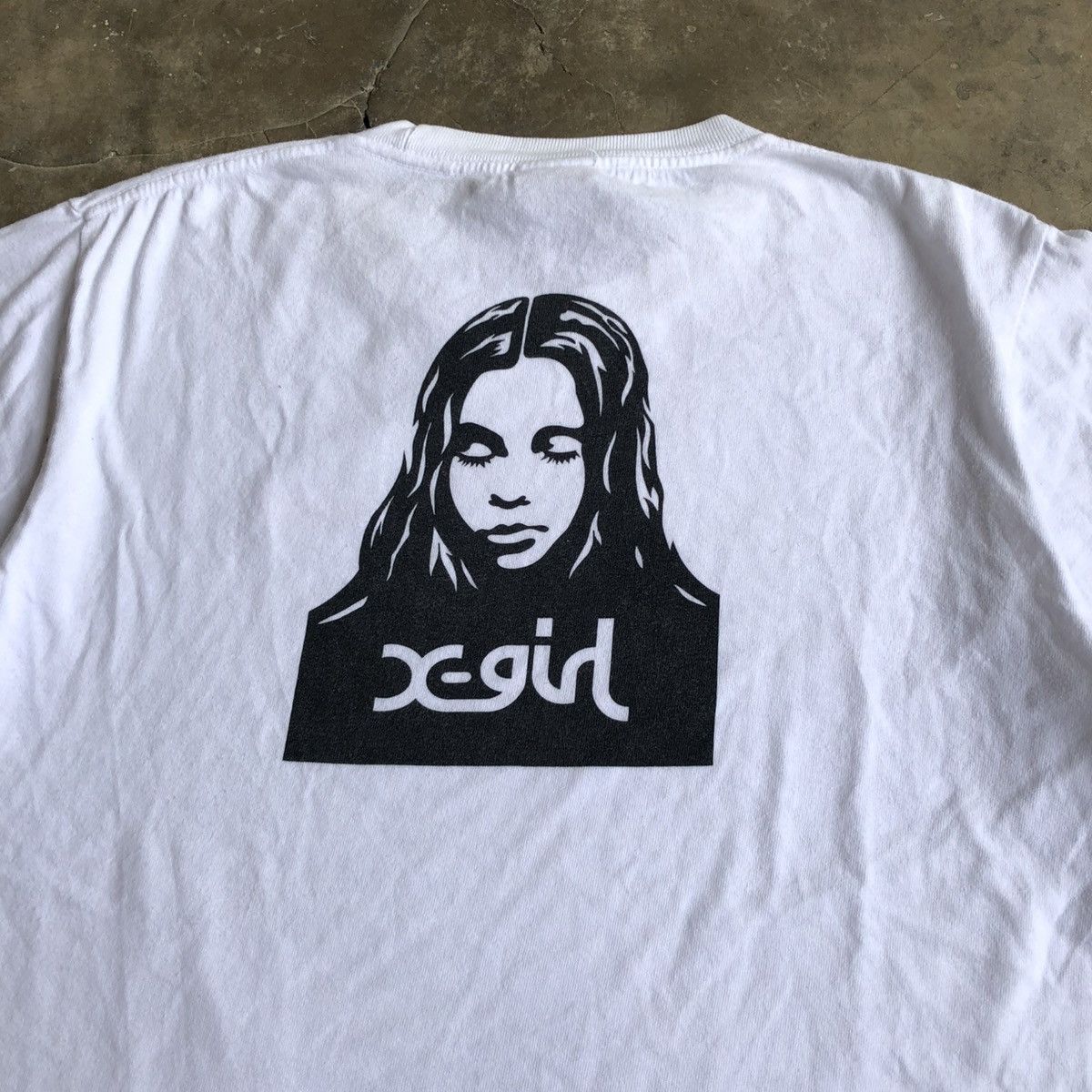 Hysteric Glamour 2000s X-girl Woman Face Logo HG Style T-shirt White Size US M / EU 48-50 / 2 - 3 Thumbnail