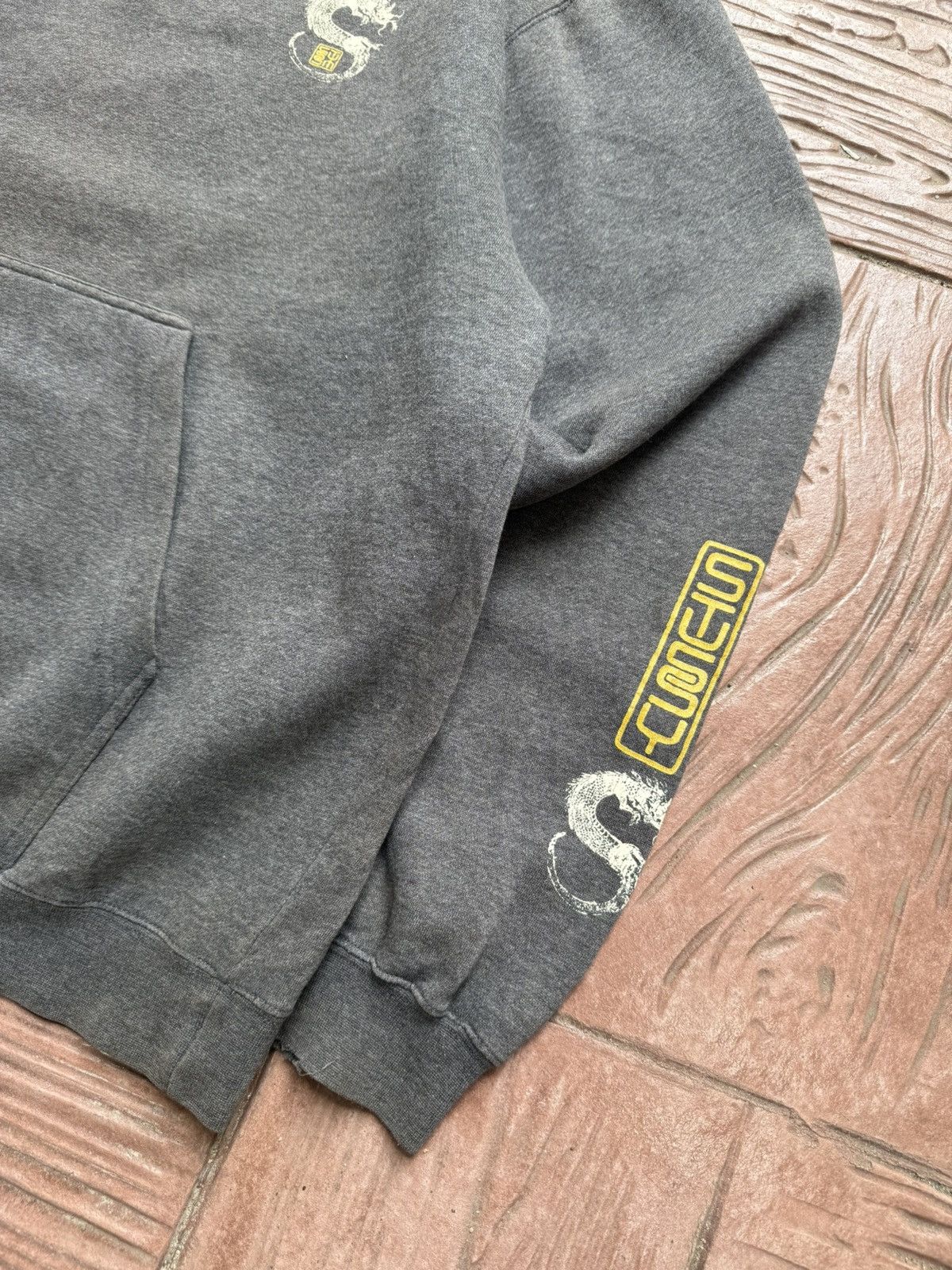 Stussy 90s STUSSY DRAGON 🐉Ripoff Chinese Traditional Rare XL Hoodie Size US XL / EU 56 / 4 - 9 Thumbnail