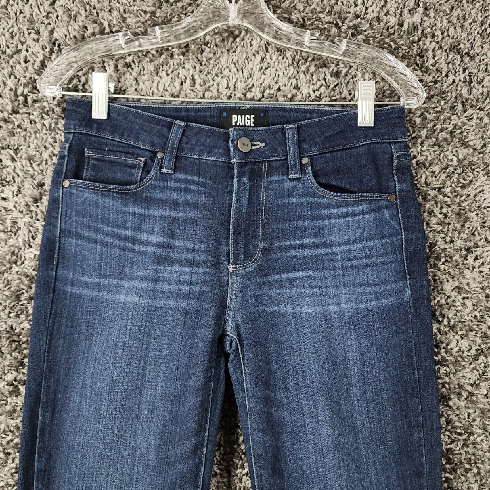 Paige Paige Skyline Womens Jeans Skinny Dark Wash Blue Size 27 Size 27" / US 4 / IT 40 - 2 Thumbnail