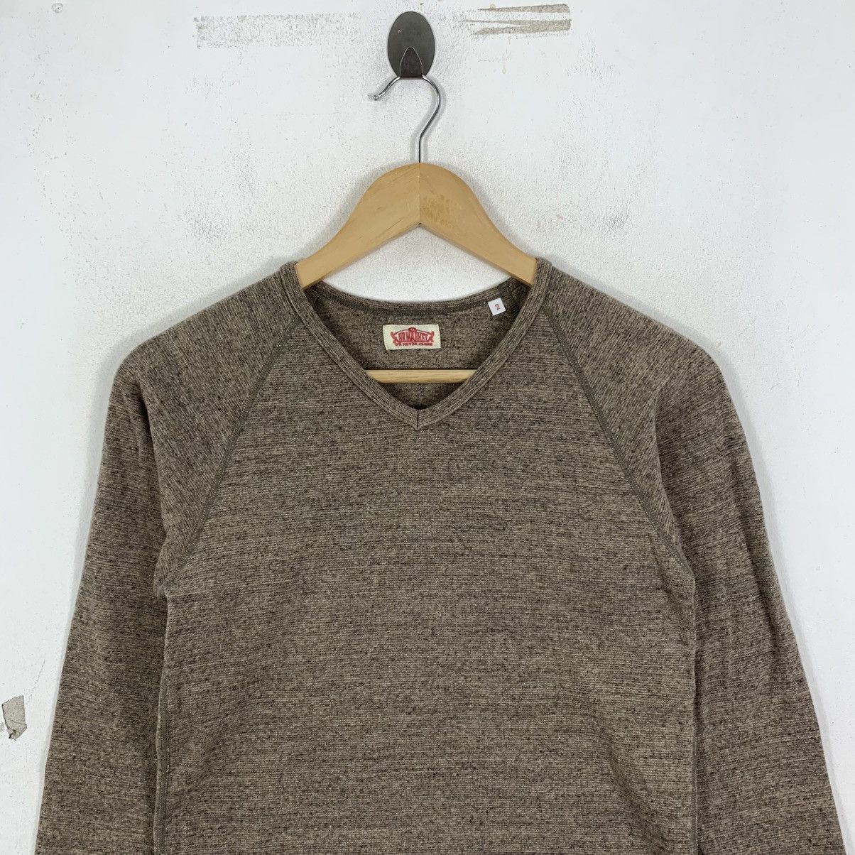 Japanese Brand Vintage HR MARKET Stretch Plain Japanese Brand Tshirt Size US S / EU 44-46 / 1 - 3 Thumbnail