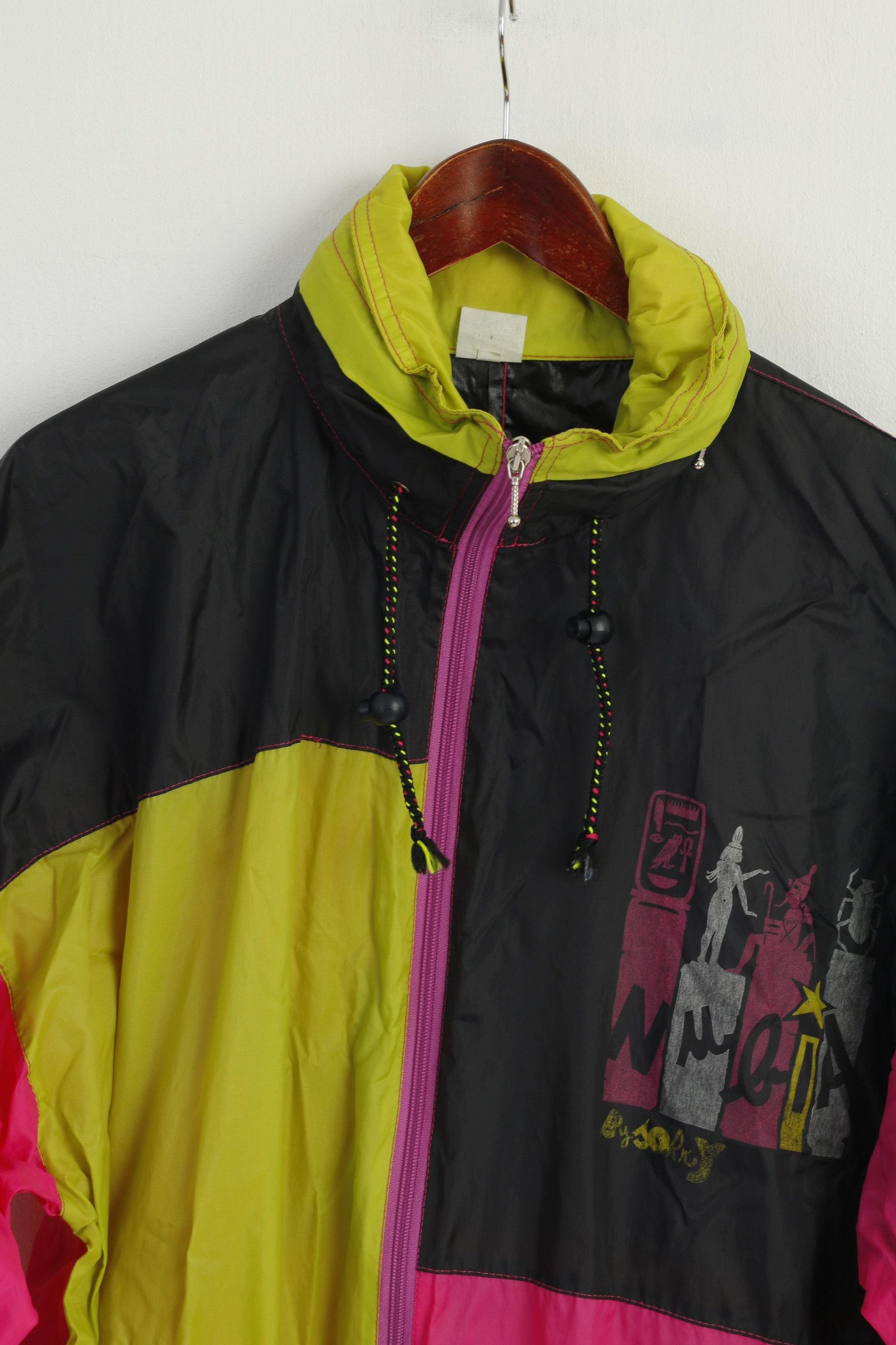 Vintage Vintage Women 12 42 Jacket Multicolour Oversize 9006 Size M / US 6-8 / IT 42-44 - 3 Thumbnail