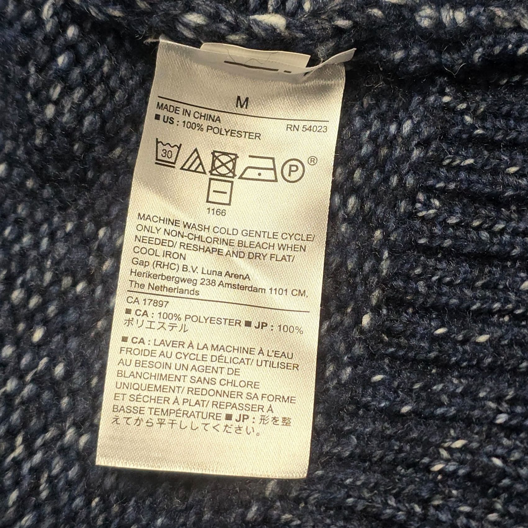 Banana Republic Banana Republic Women's Navy Hooded Open Front Cardigan Sweater NWT Sz M Size M / US 6-8 / IT 42-44 - 5 Thumbnail