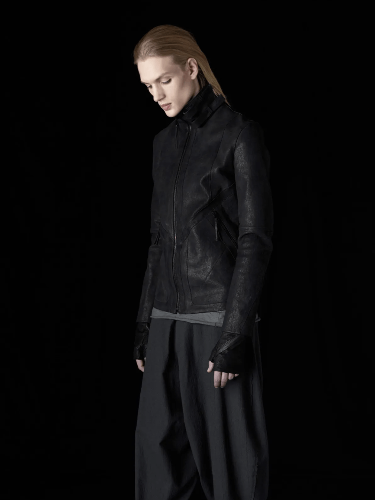Alexandre Plokhov Biker style - goat skin leather jacket Size US S / EU 44-46 / 1 - 3 Thumbnail