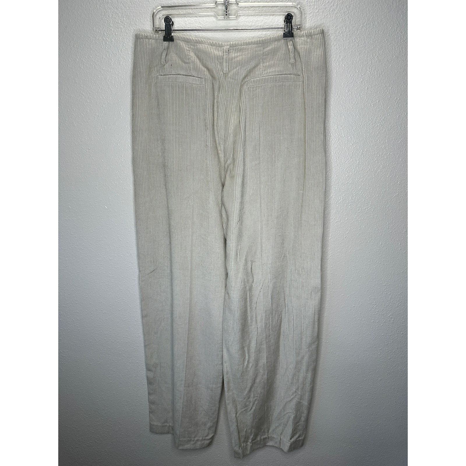 Brunello Cucinelli NWT Brunello Cucinelli Sand Beige Pleated Corduroy Pant 12 Size 34" / US 12 / IT 48 - 12 Thumbnail