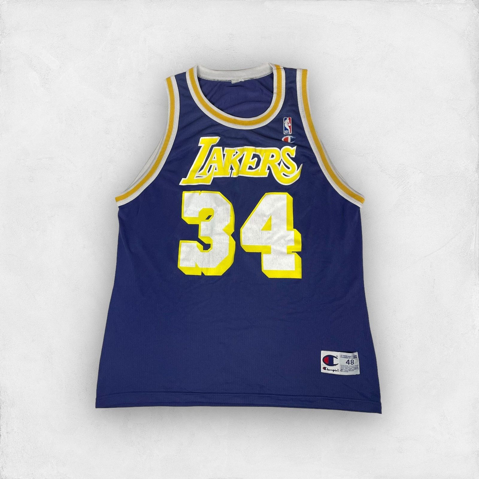 Champion Vintage Champion John Stockton Utah Jazz #12 NBA Jersey
