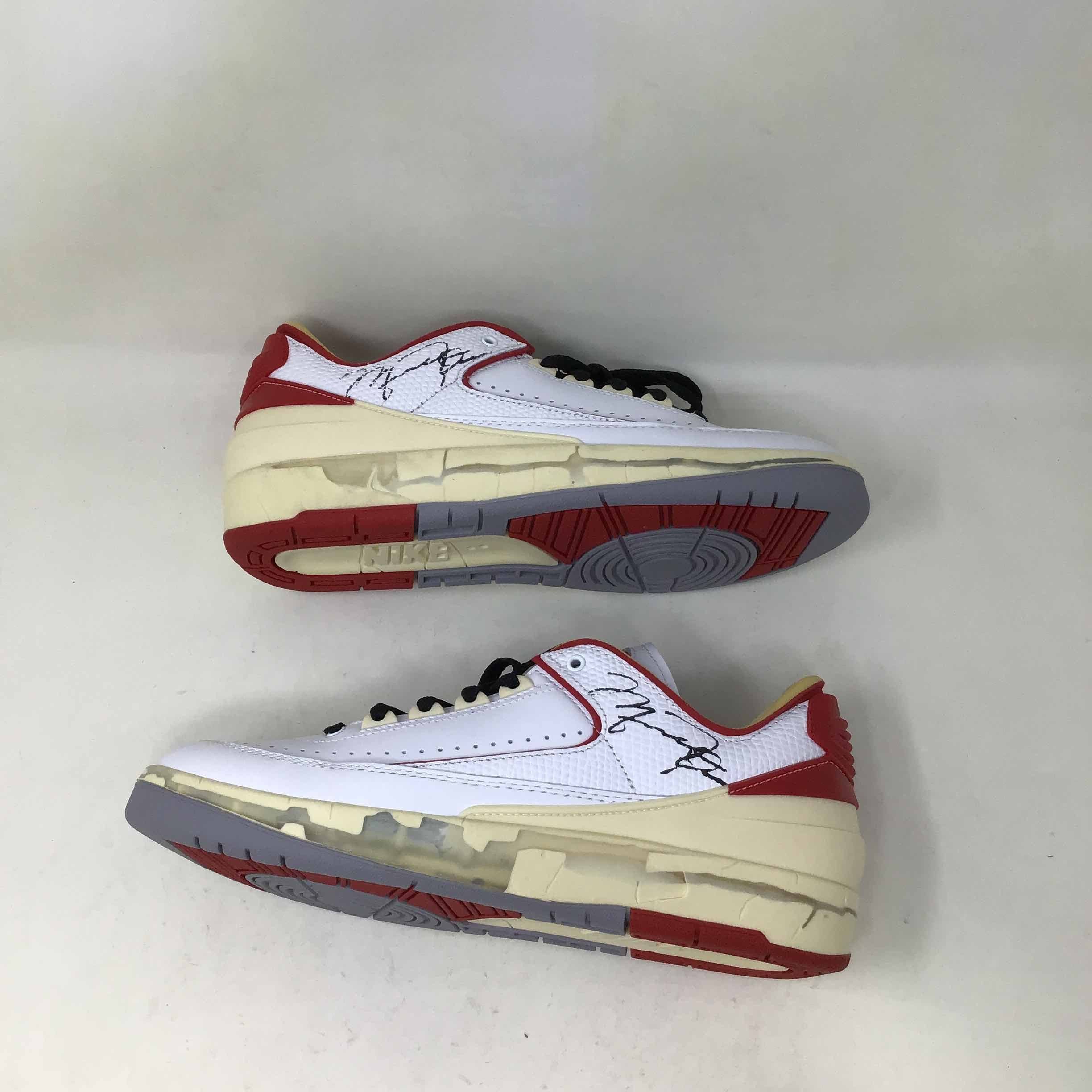 Off-White x Air Jordan Retro Low SP White Varsity Red
